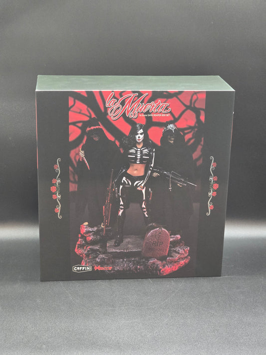 La Muerta Dark Reaper 1:6 Scale Super Deluxe Killer Action Figure Set Coffin Comics Executive Replicas 2024