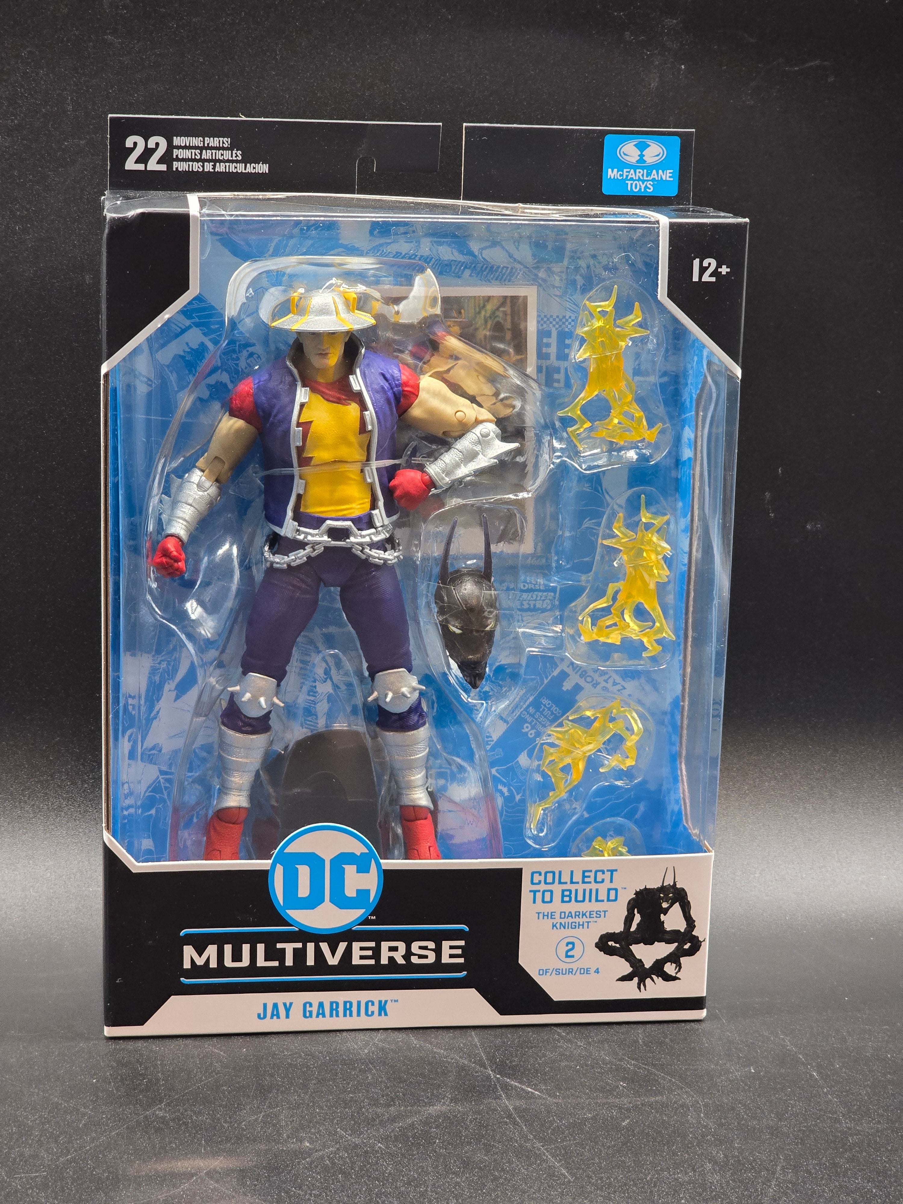 Jay Garrick Speed Metal DC Multiverse McFarlane CTB The Darkest Knight