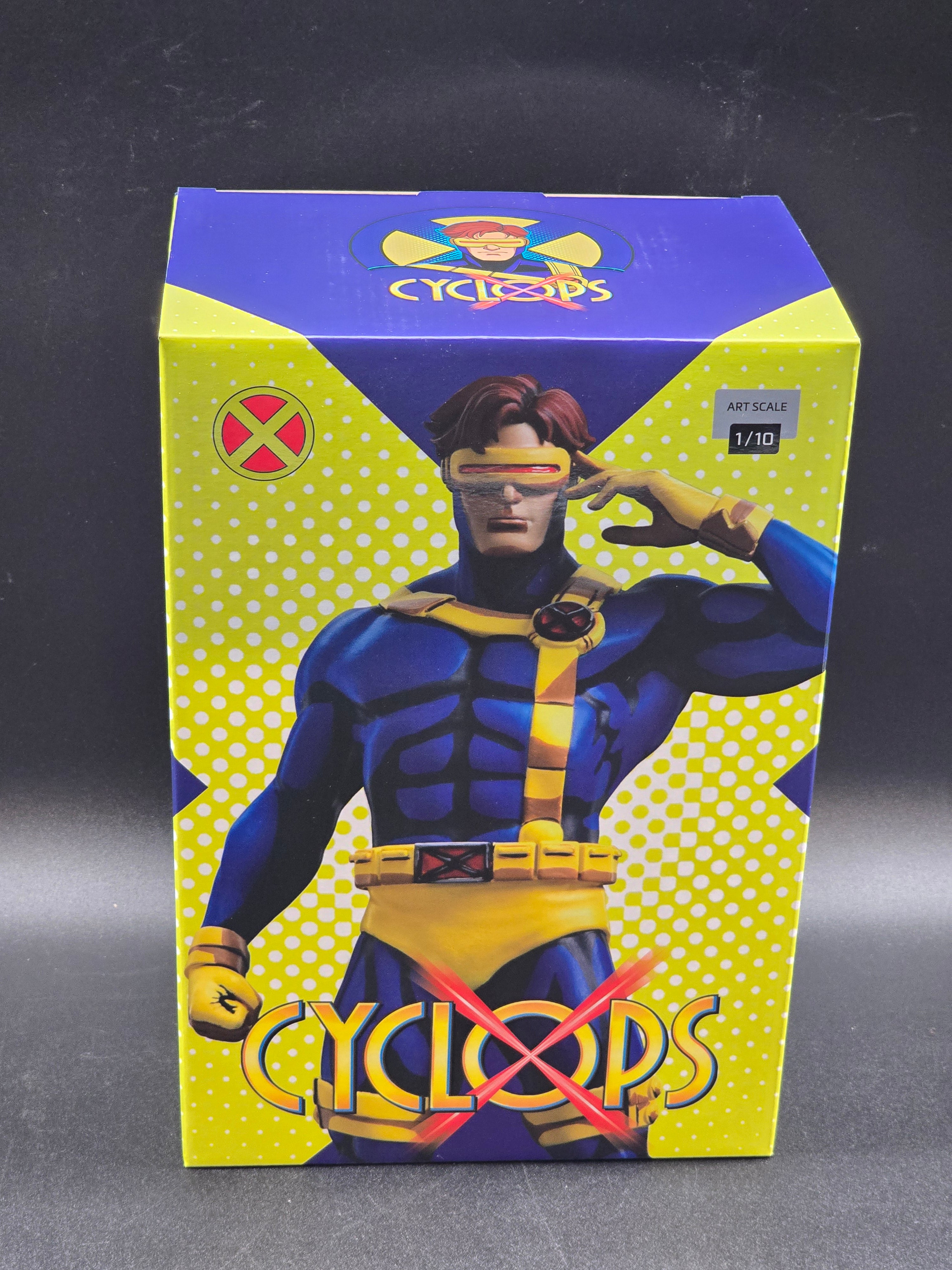 Figurine Marvel Cyclops McFarlane 1/10 X-Men Scène Modèle Collection Figurine Marvel Cyclops McFarlane 1/10 X-Men Scène Modèle Collection