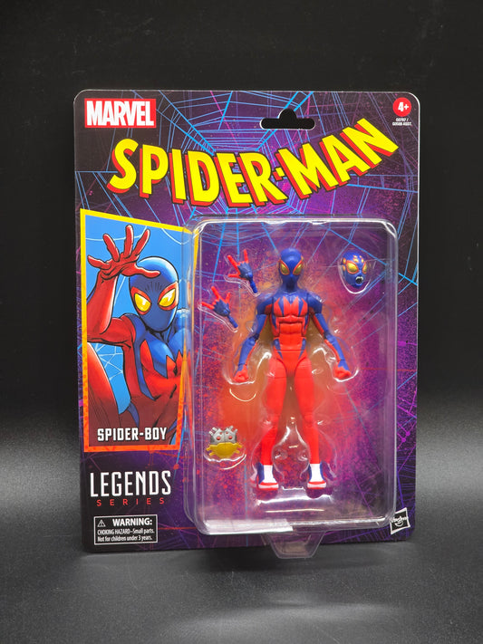 Spider-Boy Hasbro Marvel Legends Spider-Man Retro Figure 2025