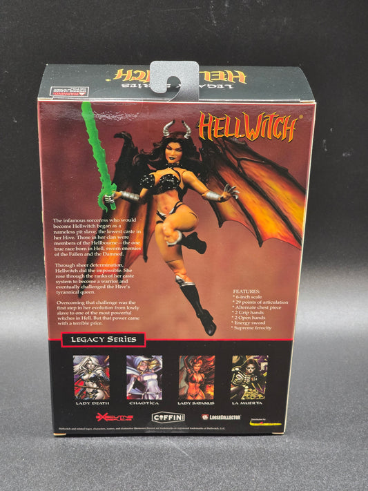Hellwitch Legacy Series Hellfire Edition Action Figure Coffin Comics Executive Replicas 2024