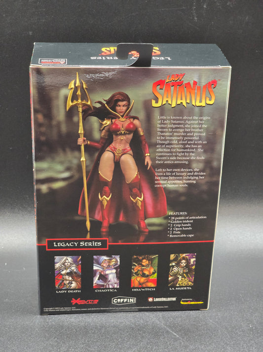Lady Satanus Legacy Series Action Figure Coffin Comics Executive Replicas 2024