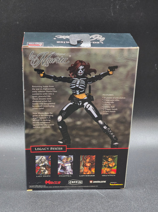 La Muerta Legacy Series Action Figure Coffin Comics Executive Replicas 2024