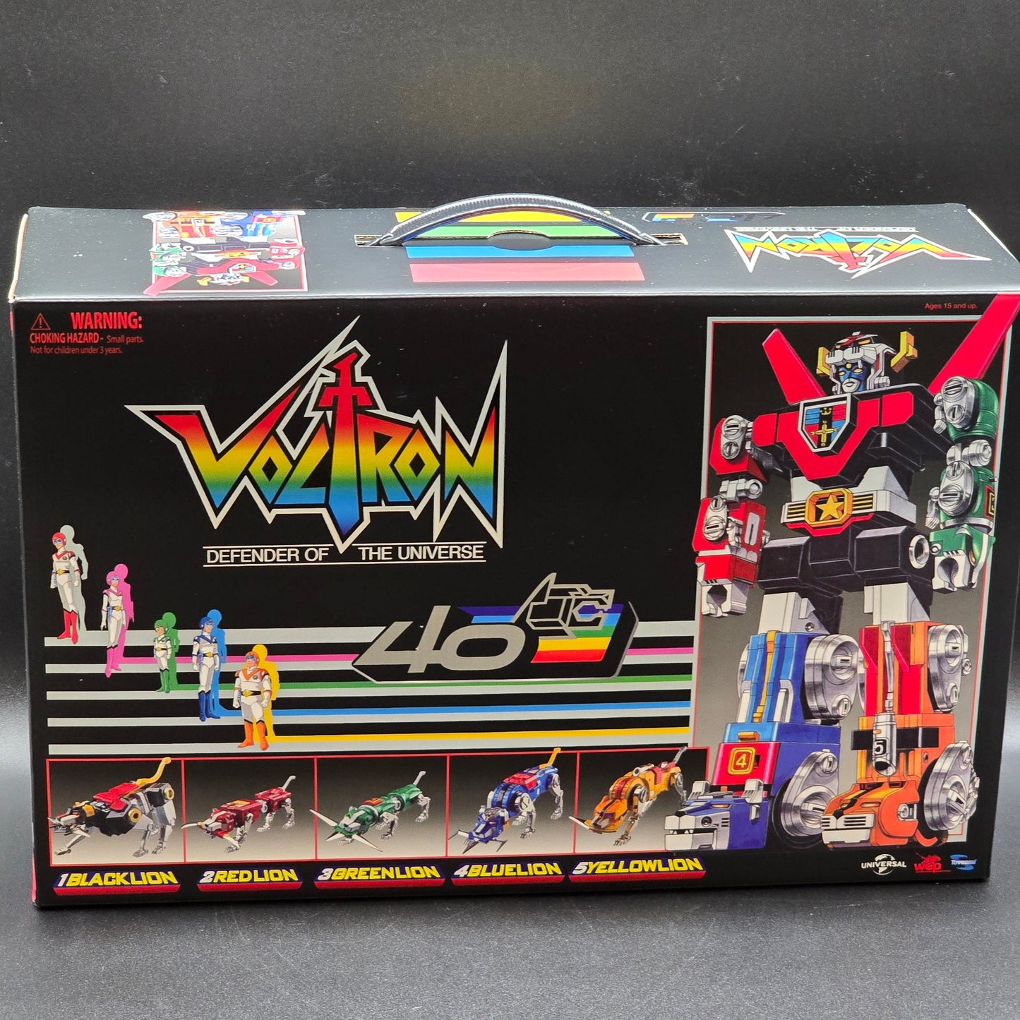 Voltron: Defender of the Universe 40th Anniversary Die-Cast Metal Figure Toynami