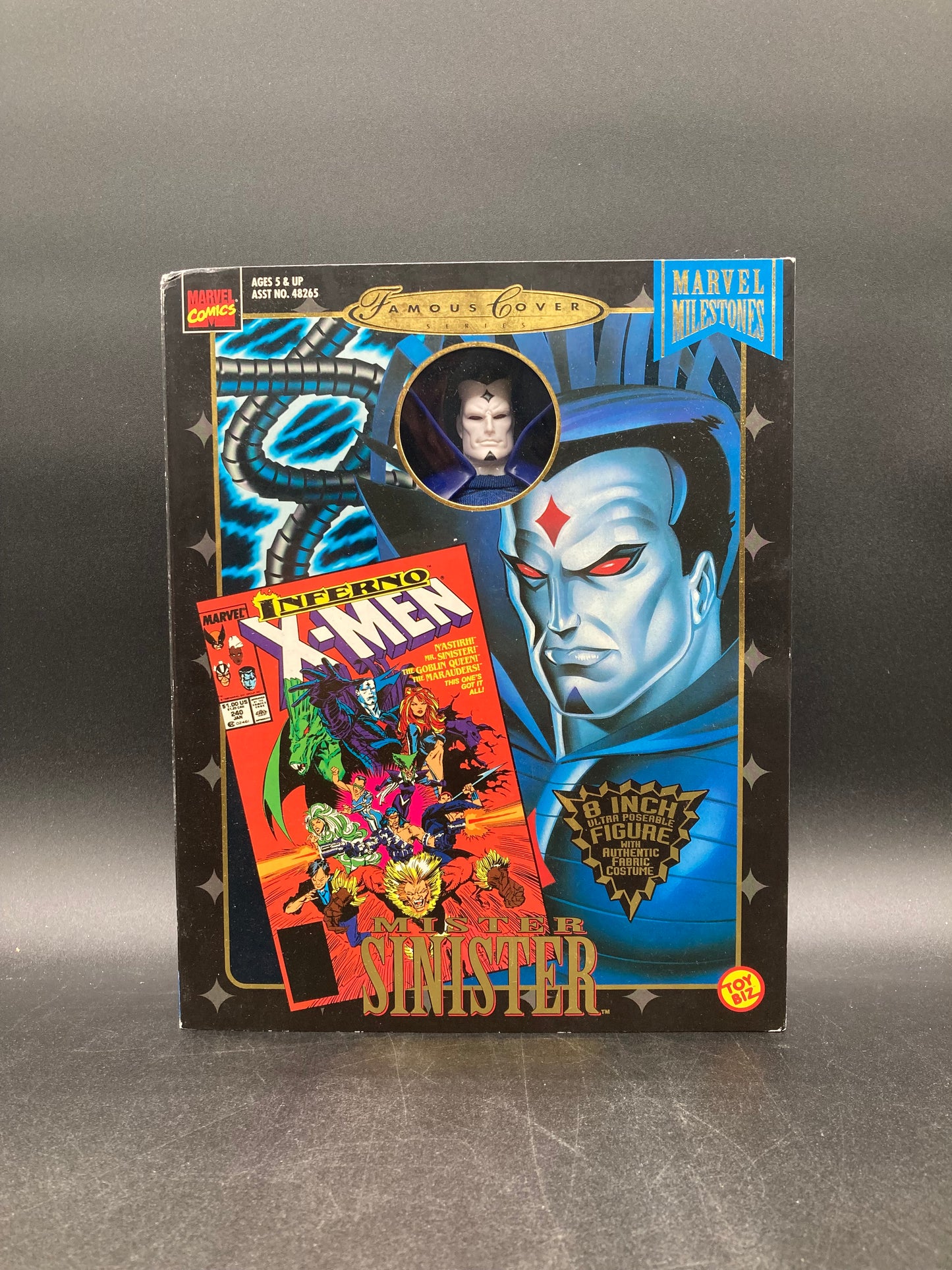 Mister Sinister Toybiz Marvel Famous Cover Series Special Collector’s Edition Figure 1998