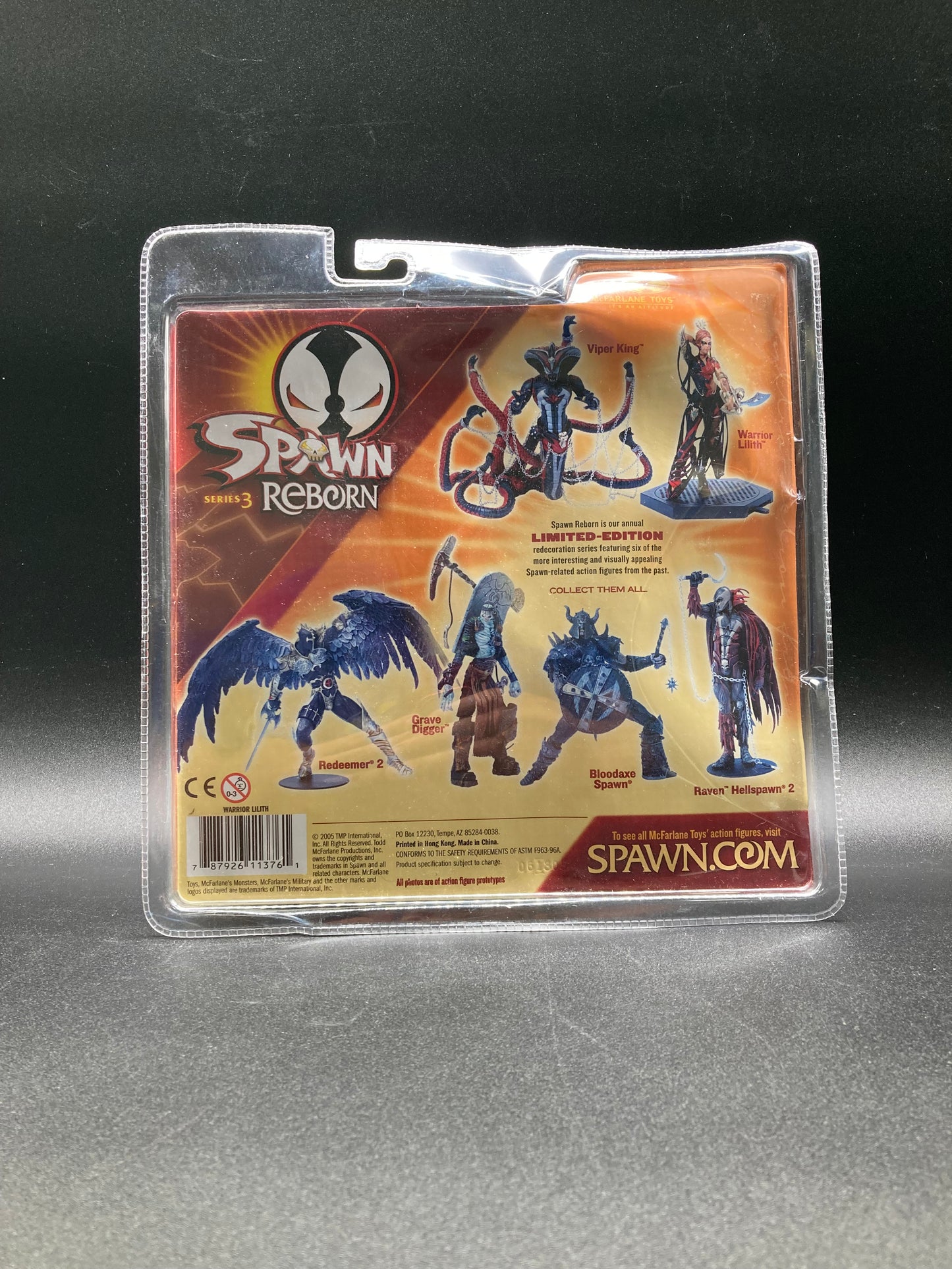 Warrior Lilith Action Figure – Spawn Reborn Series 3 (McFarlane Toys, 2005) MISB