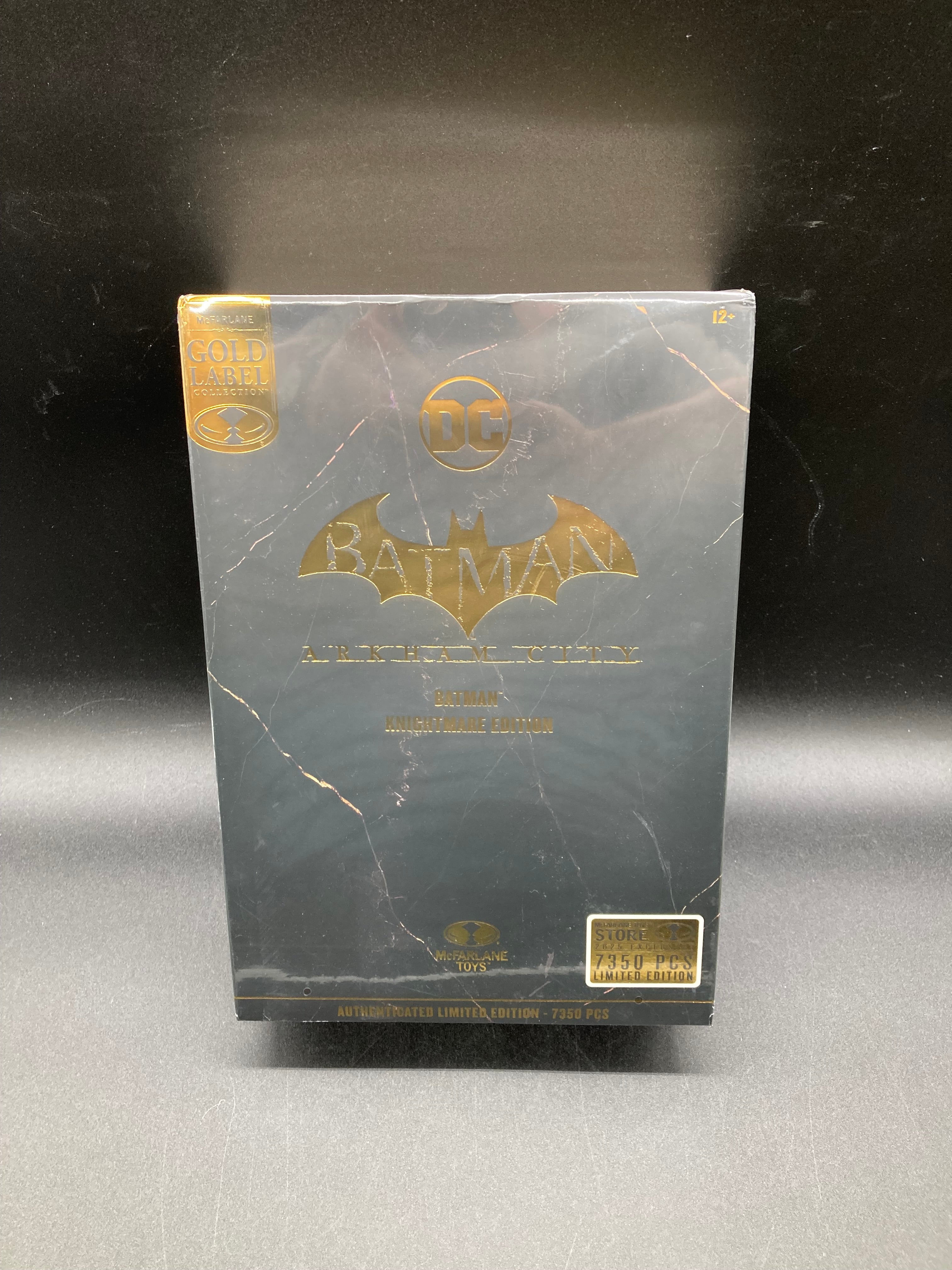 Batman Knightmare Edition McFarlane Arkham City Authenticated Limited Edition Gold Label Figure 2025