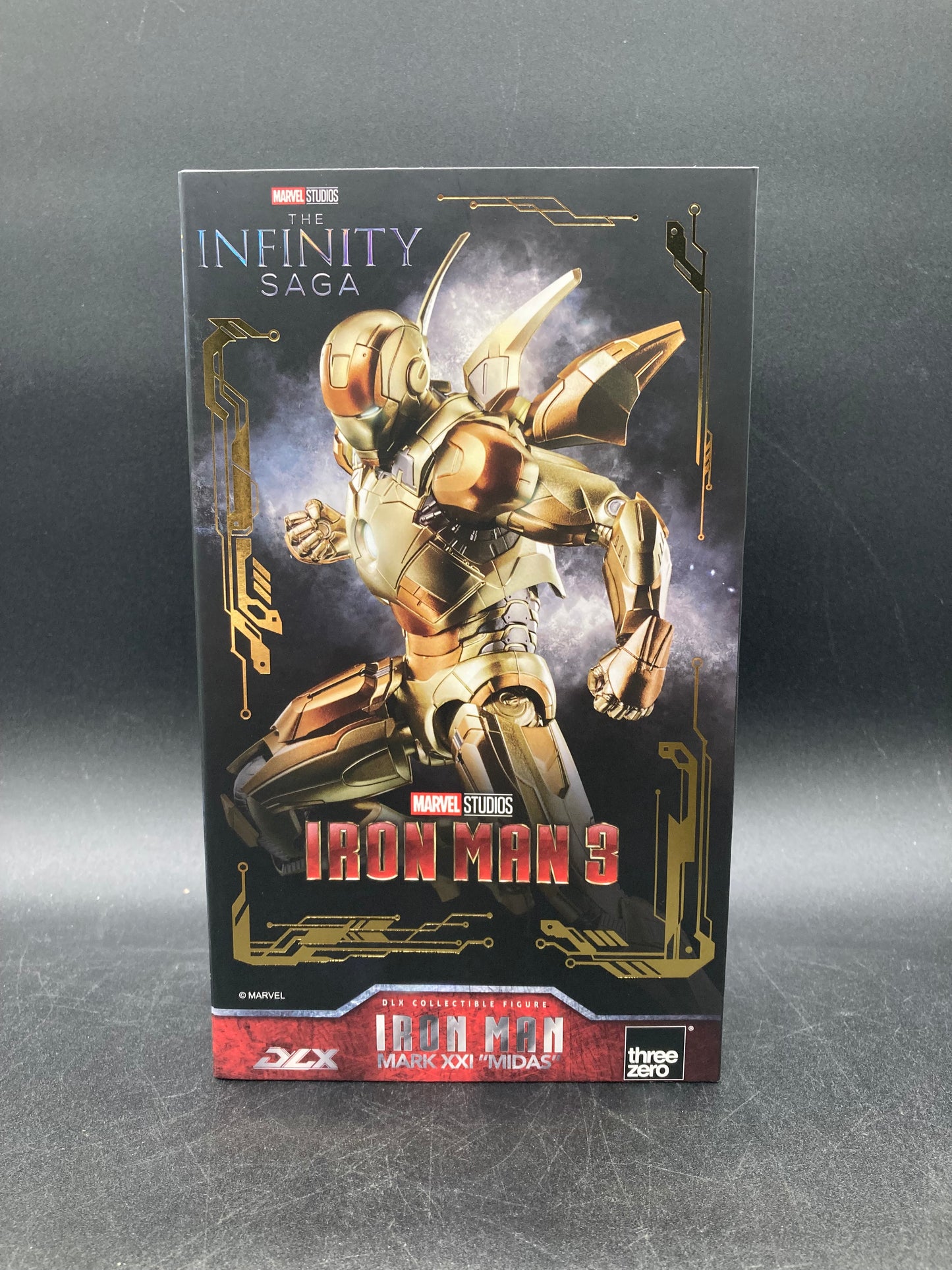 Iron Man Mark XXI "Midas" 1/12 Scale Avengers: The Infinity Saga DLX Three Zero Action Figure
