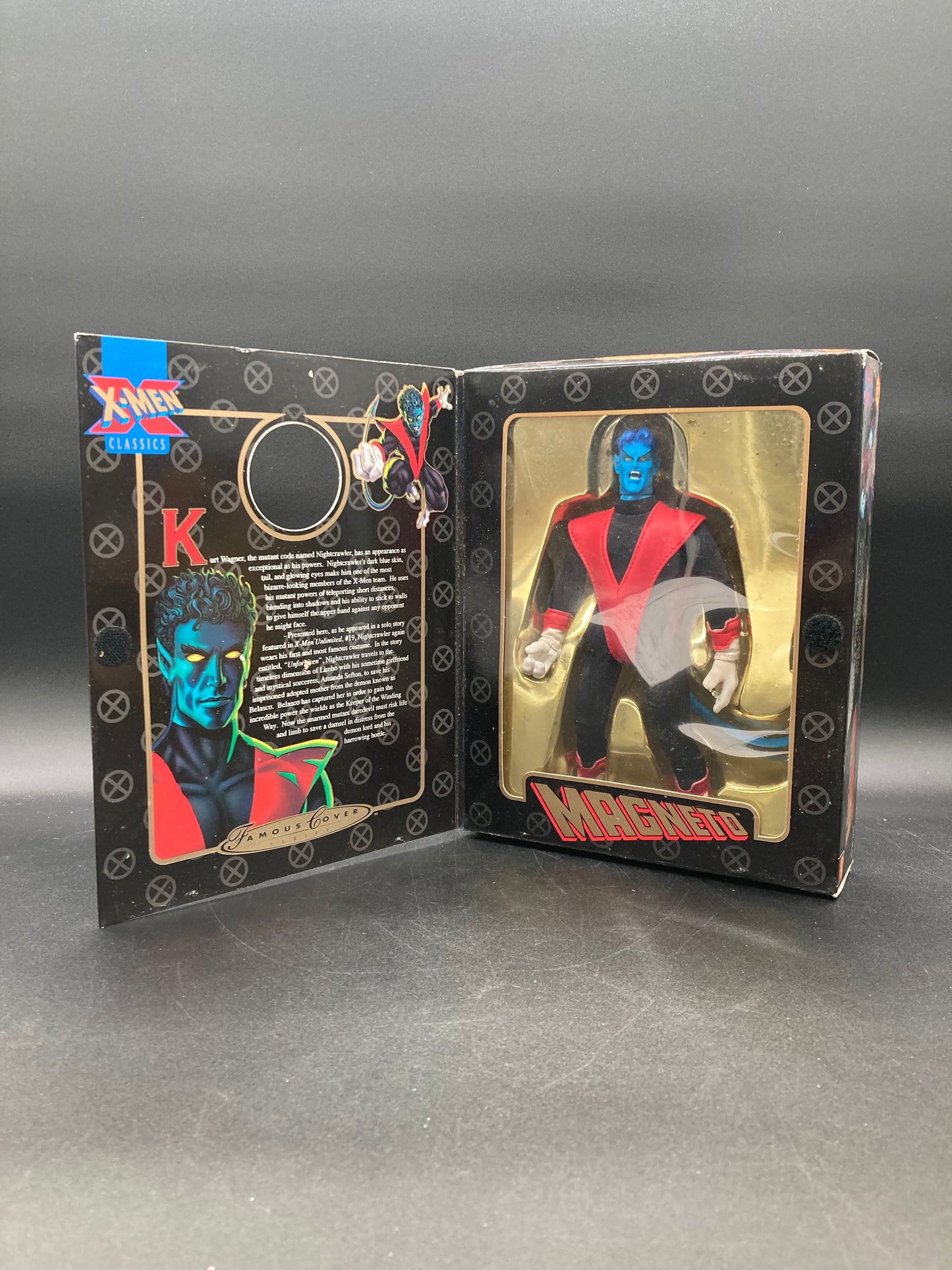 Nightcrawler Toybiz Previews Exclusive 8” Famous Cover Series Special Collector’s Edition Figure (Misprint) 1999