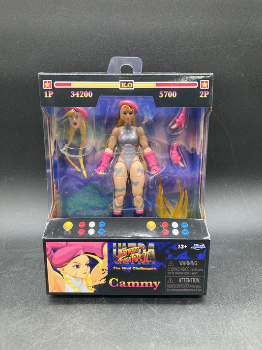 Cammy (Player 2 variant) Jada Toys Ultra Street Fighter 2 Entertainment Earth Exclusive Figure 2025