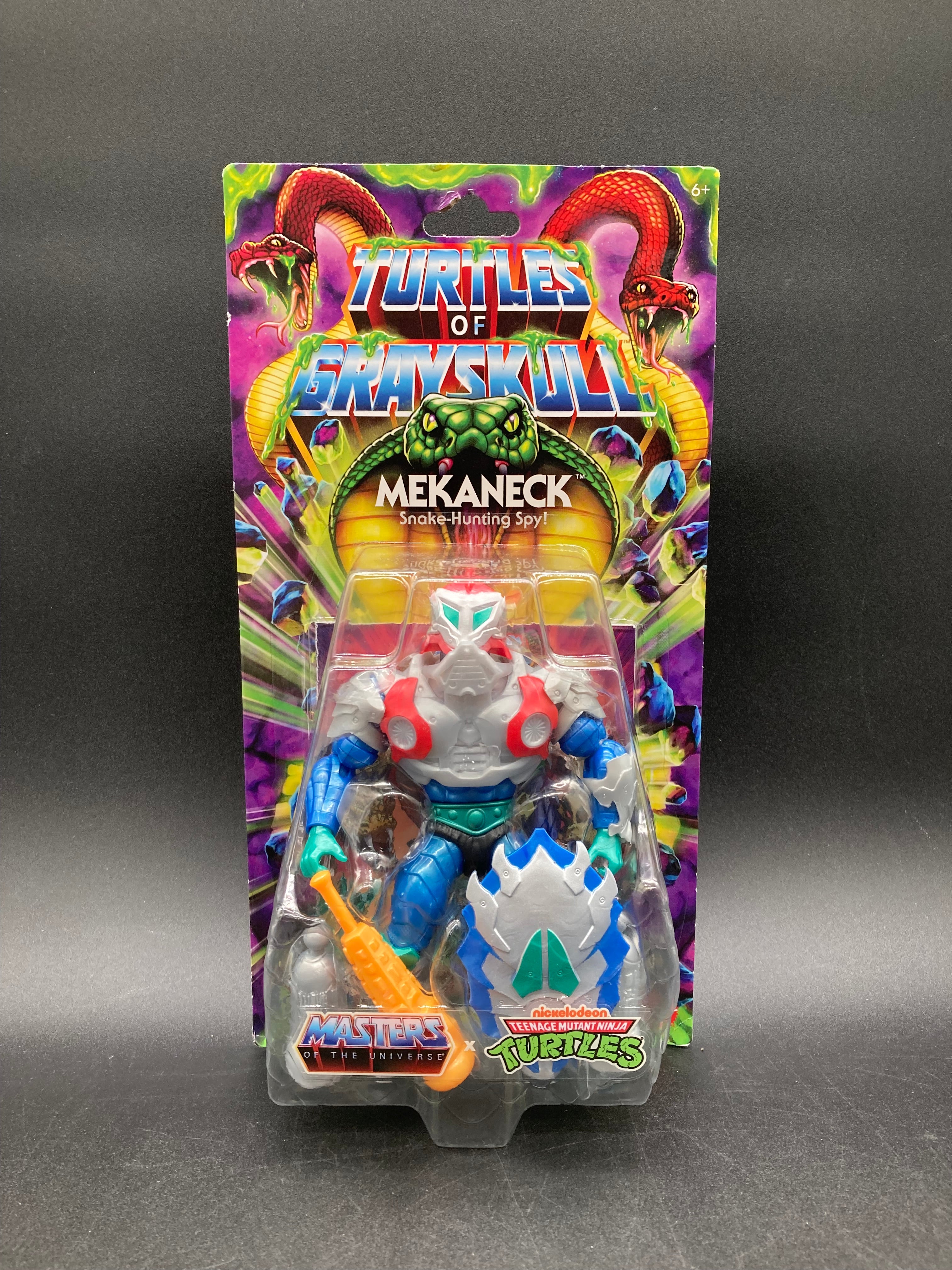 Mekaneck Mattel MOTU TMNT Turtles Of Grayskull Figure 2024