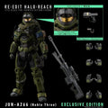 Halo: Reach RE:EDIT Jun-A266 Noble Three 1:12 Scale Action Figure - Previews Exclusive