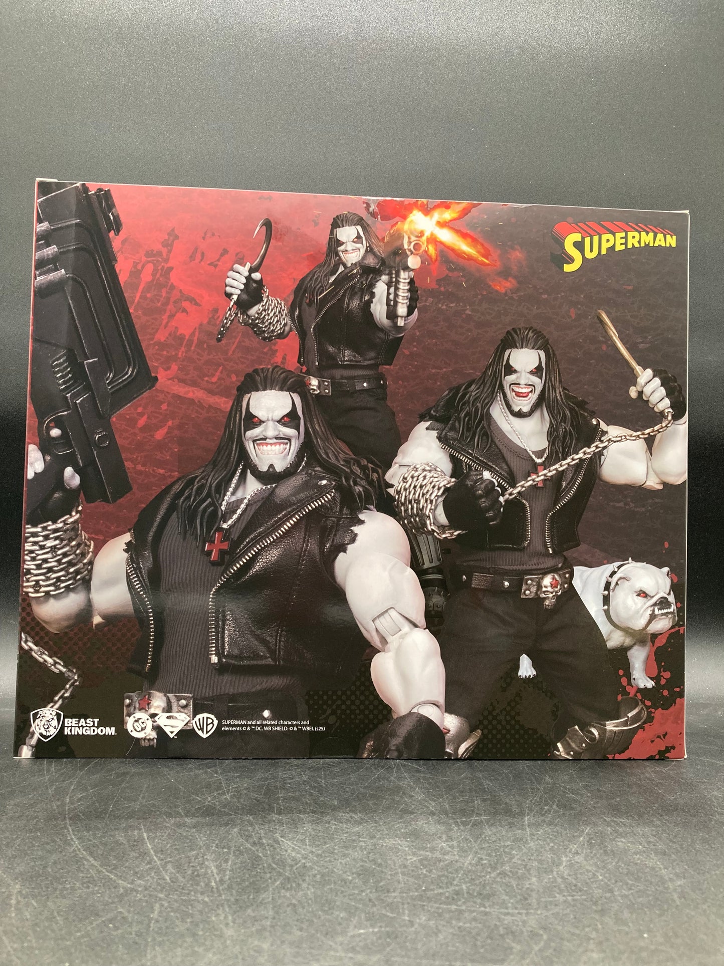 Lobo (DX Ver.) Beast Kingdom DAH-137DX DC Comics Dynamic 8ction Heroes SDCC 2025 PX Previews Exclusive