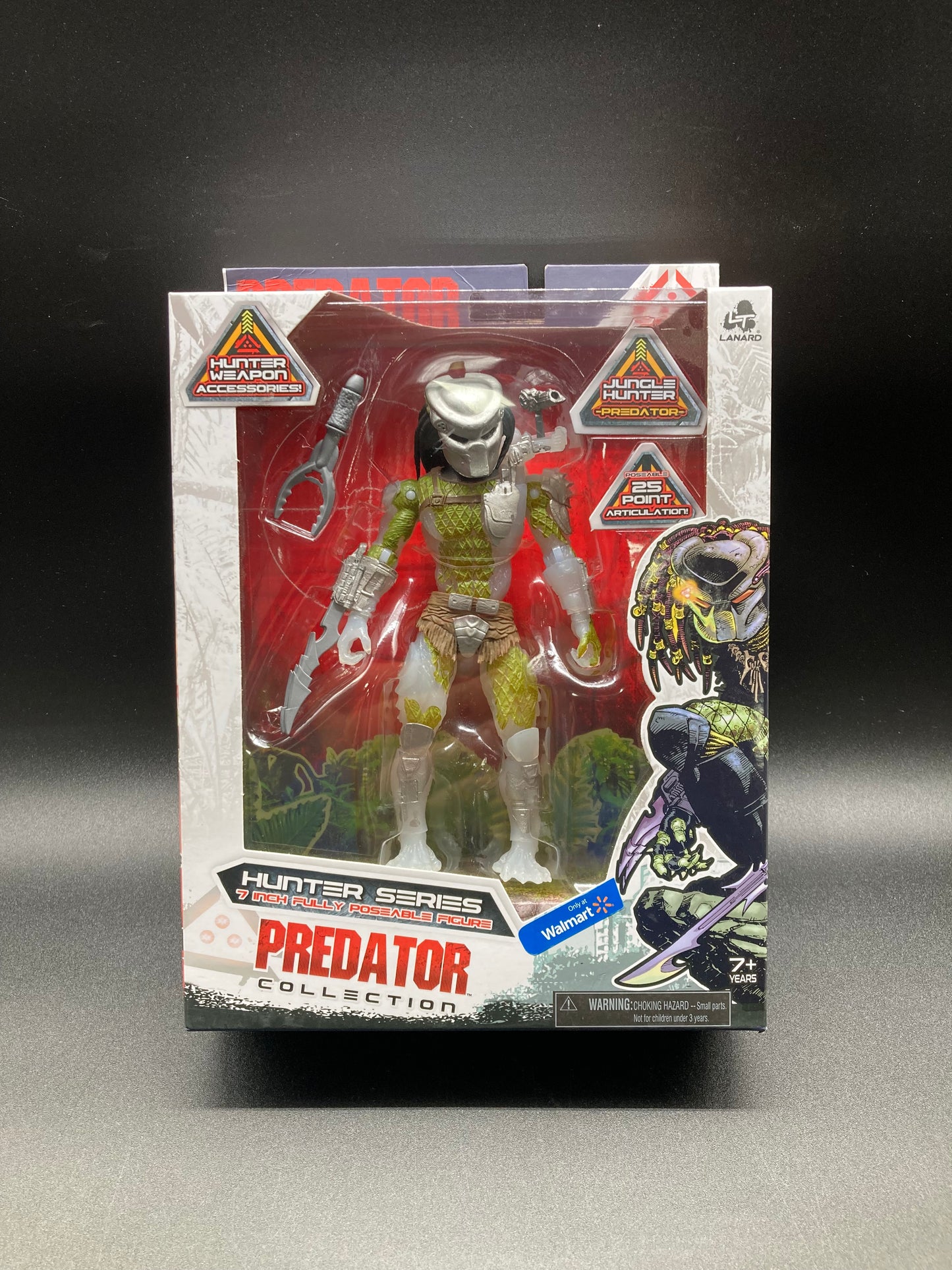 Predator Jungle Hunter Lanard Toys 20th Century Studios Figure 2021 Walmart Exclusive