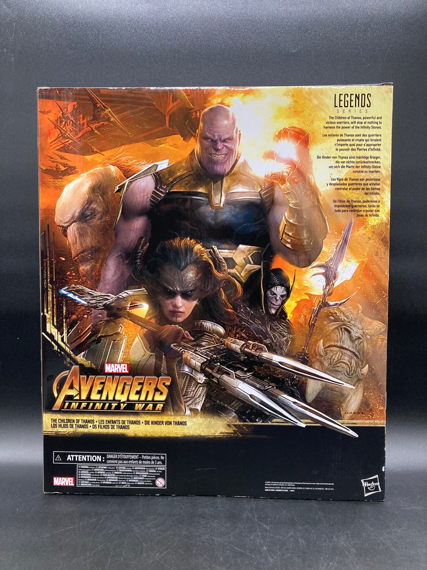 Children Of Thanos + Outriders Set Hasbro Marvel Legends Avengers Infinity War Figure Set 2020/2024