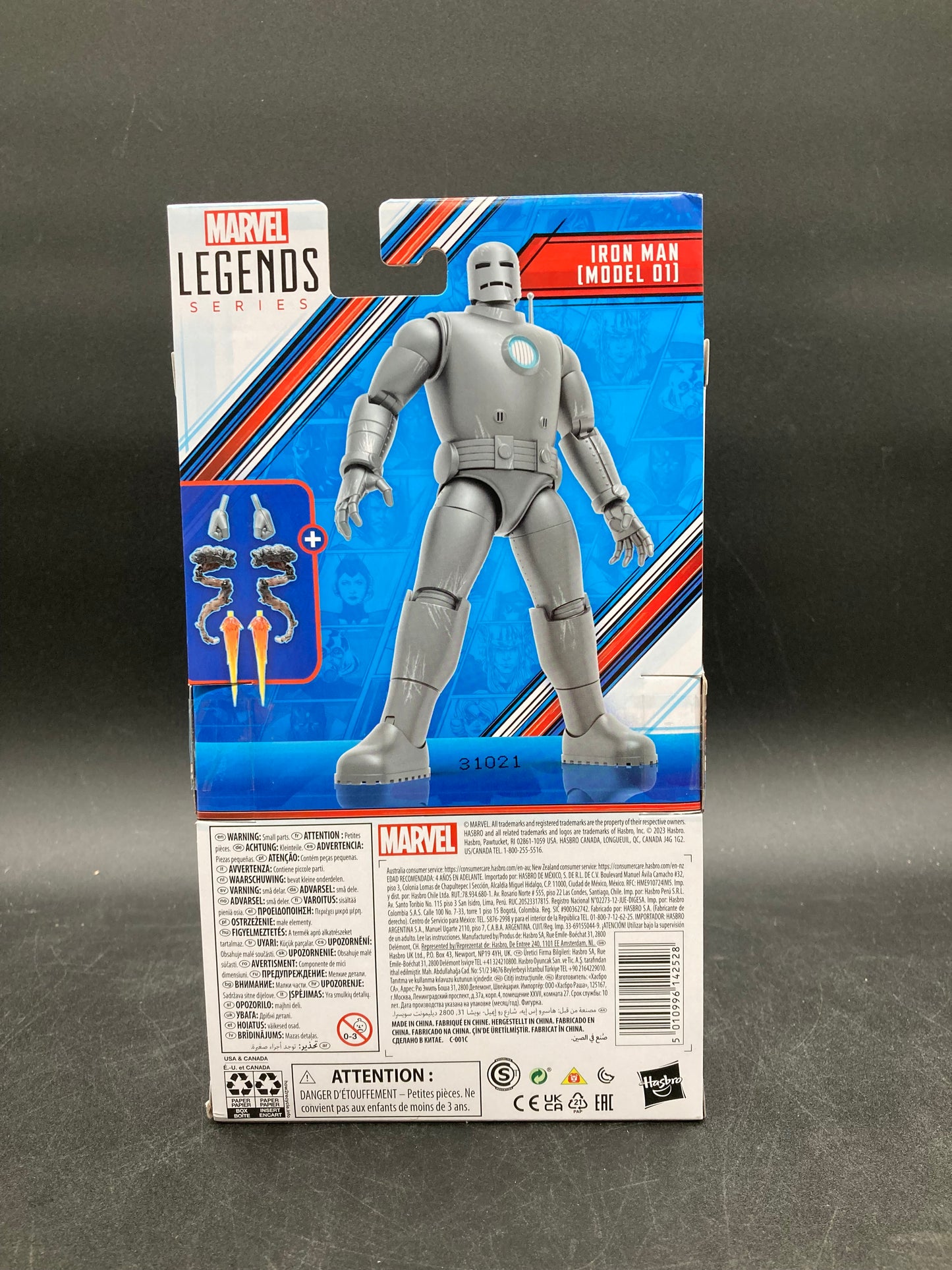 Iron Man MK 1 Beyond Earth's Mightiest Marvel Legends Action Figure Hasbro 2023