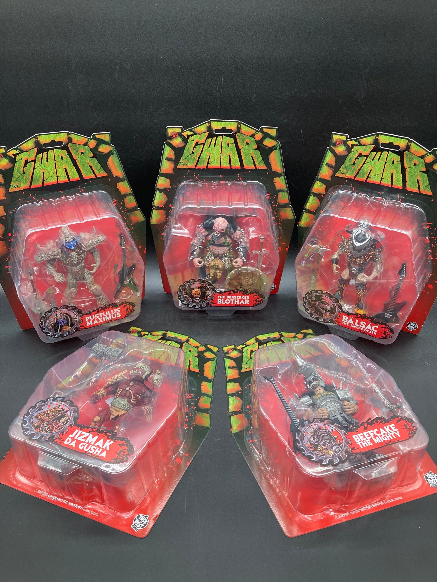 GWAR Trick Or Treat Studios Figure Set 2025 (Build a set Oderus Urungus)