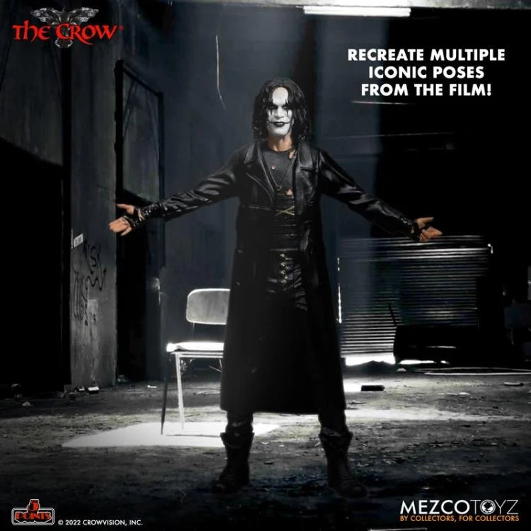 Th Crow Mezco 5-Points Deluxe Two Figure Set