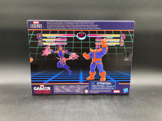 Psylocke VS Thanos Hasbro Marvel Legends GamerVerse Target Exclusive Figure Set 2025