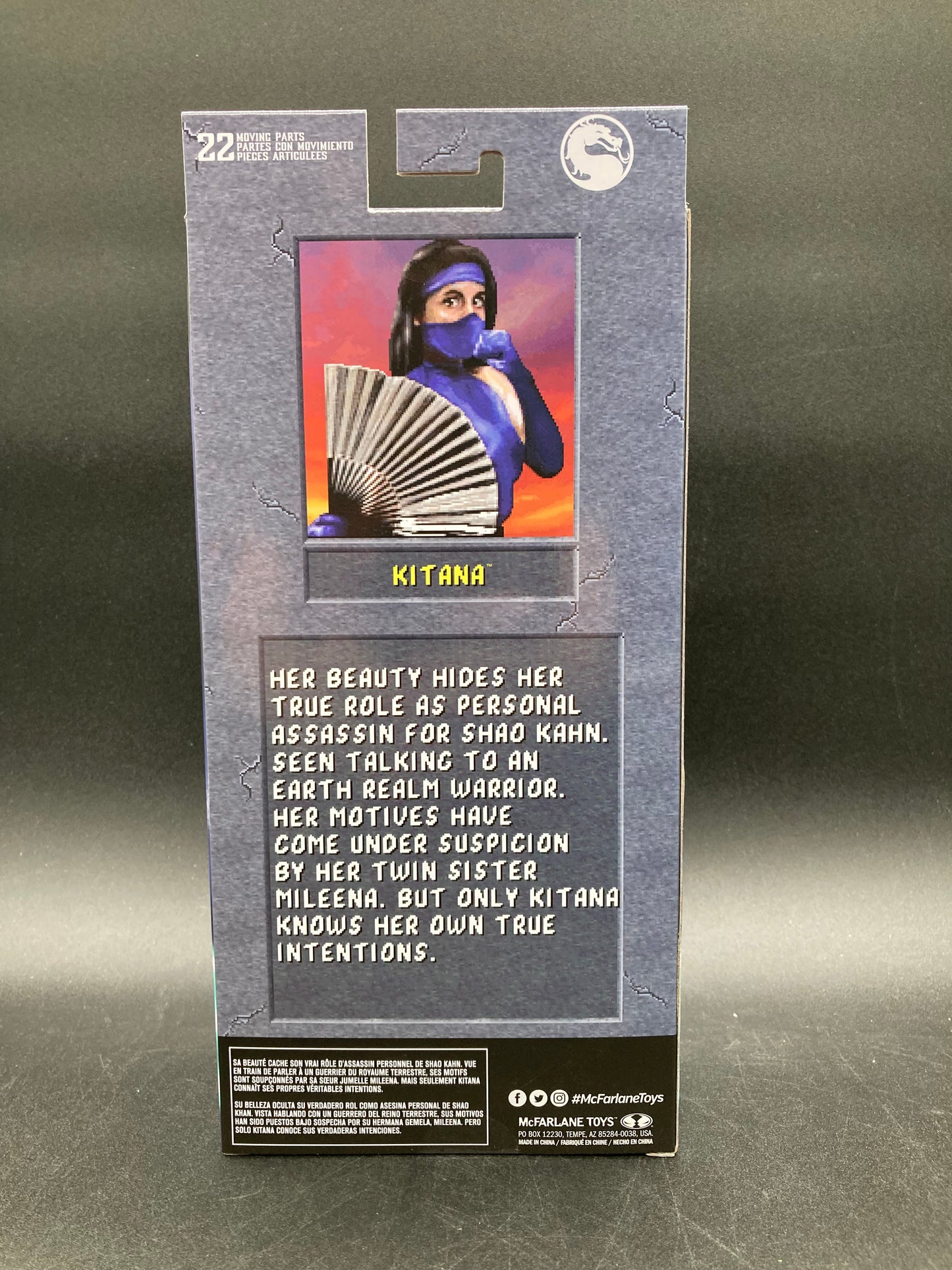 "Kitana" Mortal Kombat Klassic (Platinum Edition) Action Figure McFarlane Toys 2025