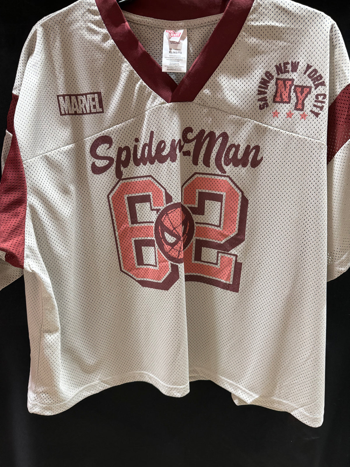 Spider-Man 62 V-Neck Mesh Jersey Marvel