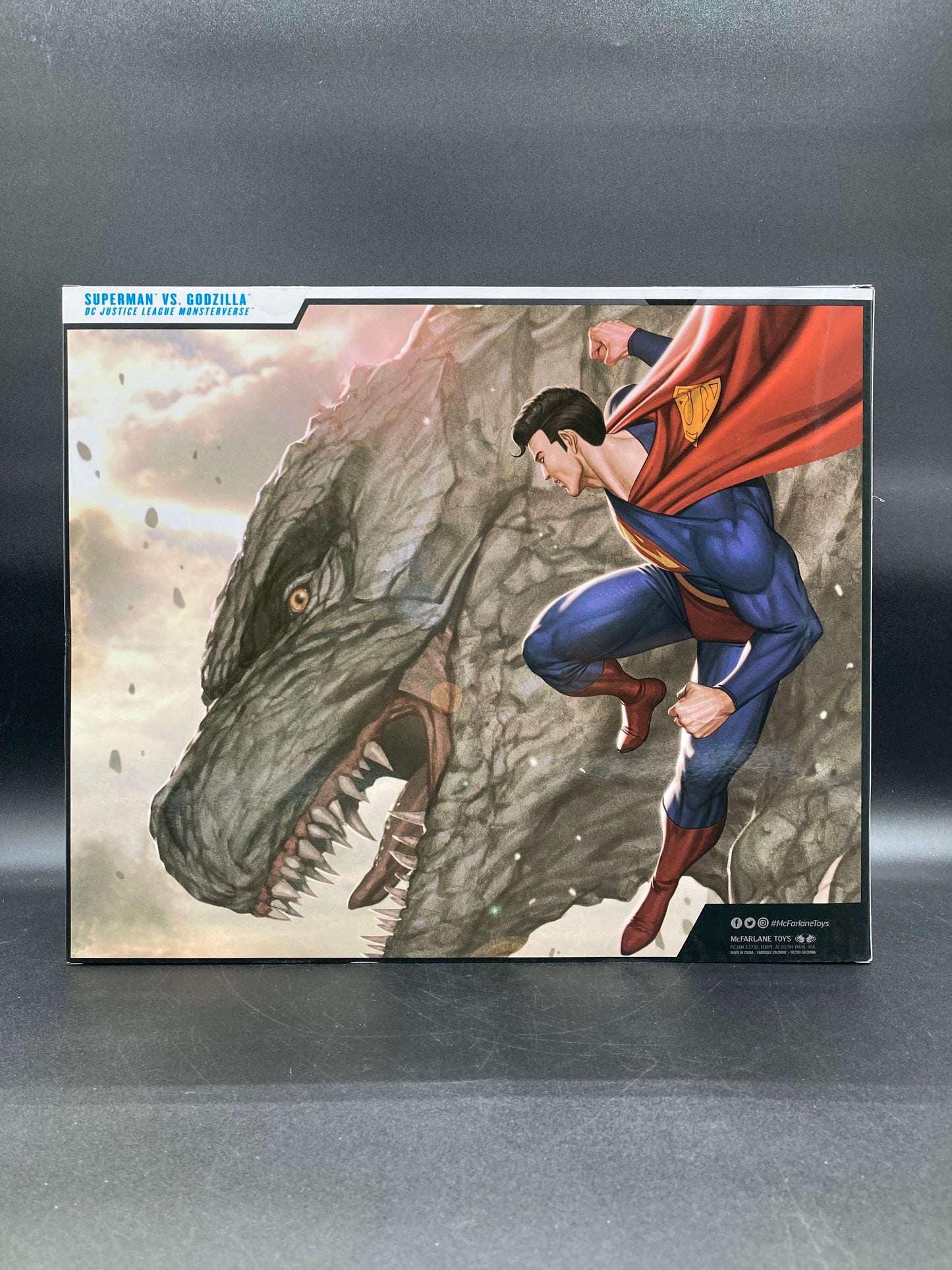 Superman VS Godzilla DC Multiverse McFarlane Toys Justice League MonsterVerse Figure Set 2025