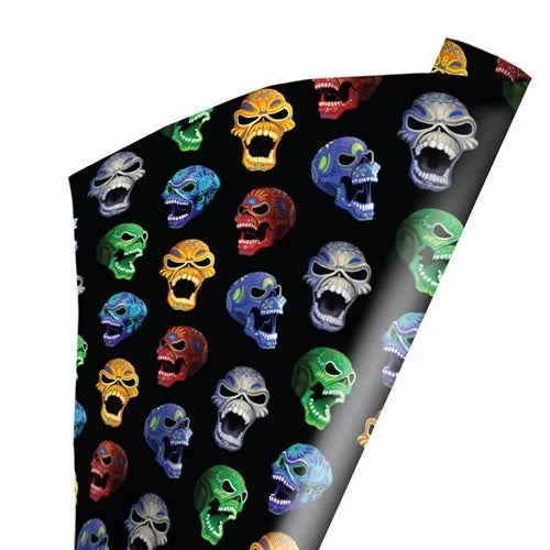 Iron Maiden Nights of the Dead Wrapping Paper