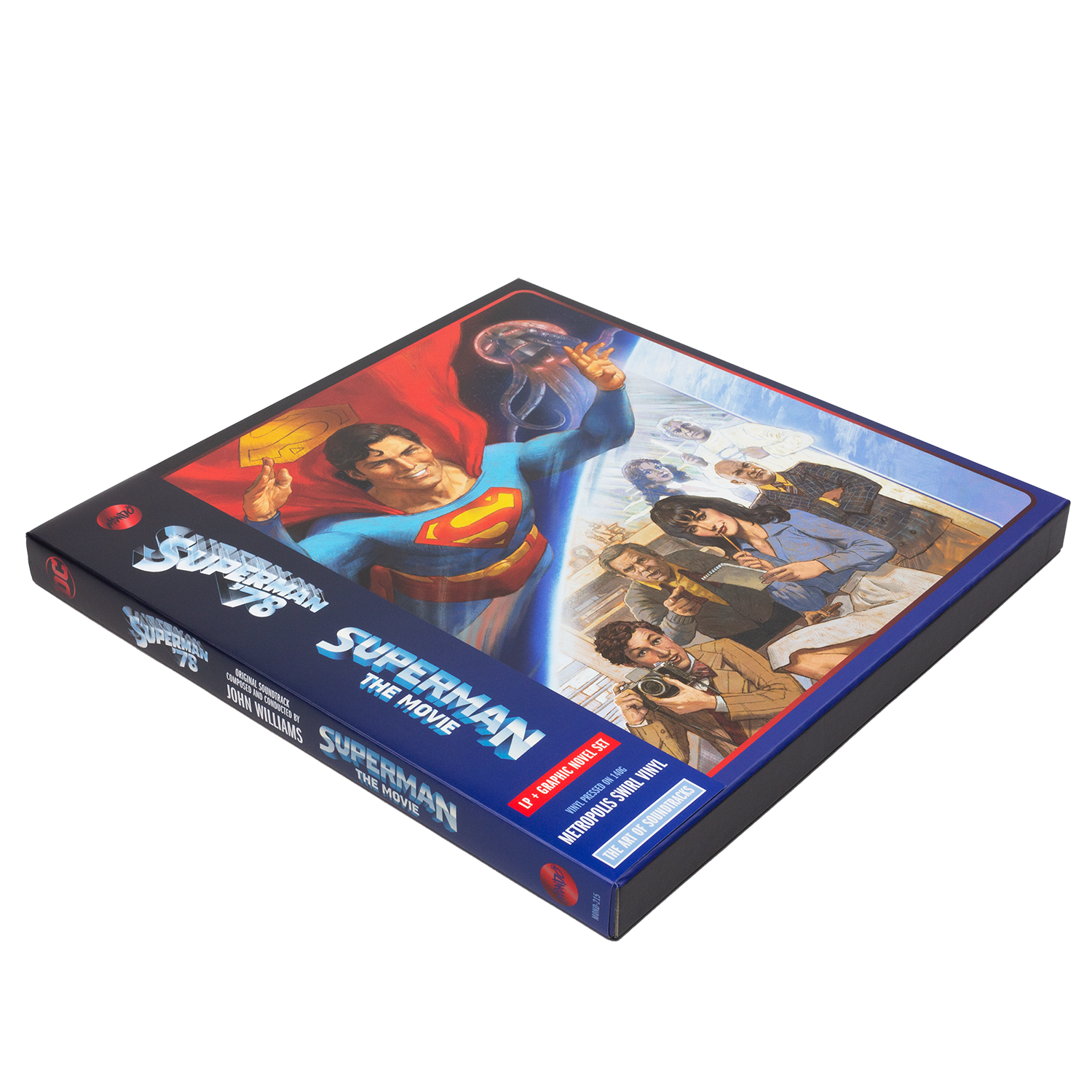 Superman: The Movie MONDO 2XLP Vinyl & Graphic Novel Box Set