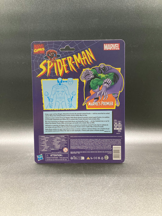 Prowler Hasbro Marvel Legends Retro Spider-Man Figure (Walmart Exclusive) 2024