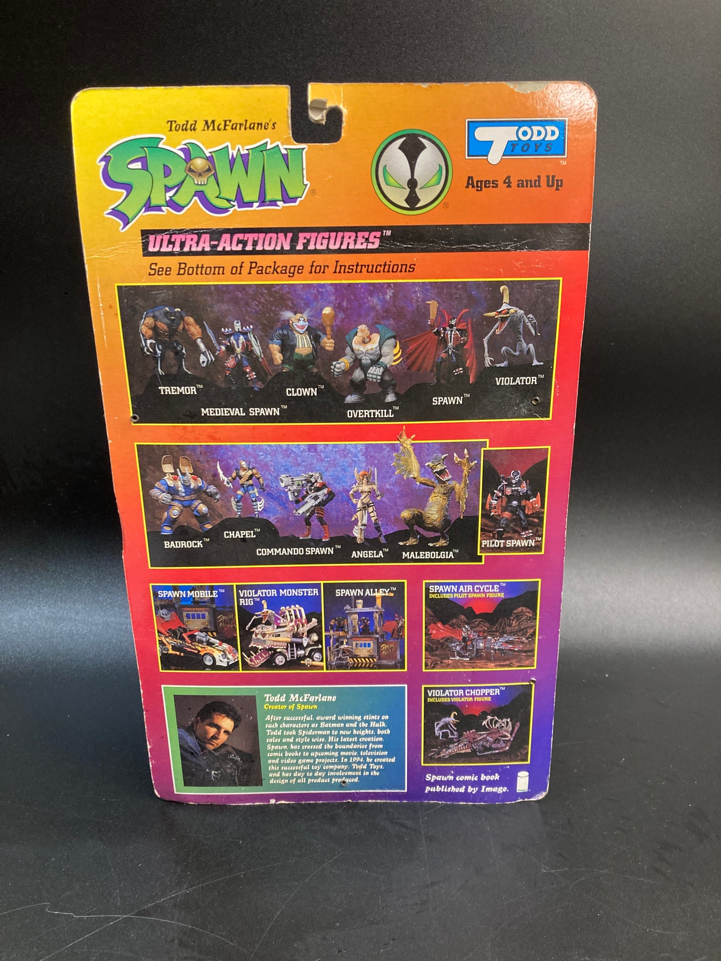 Badrock McFarlane Spawn Youngblood Action Figure 1995
