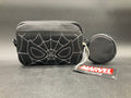 Loungefly Black & White Spider-Man Sling-Bag with Coin Purse