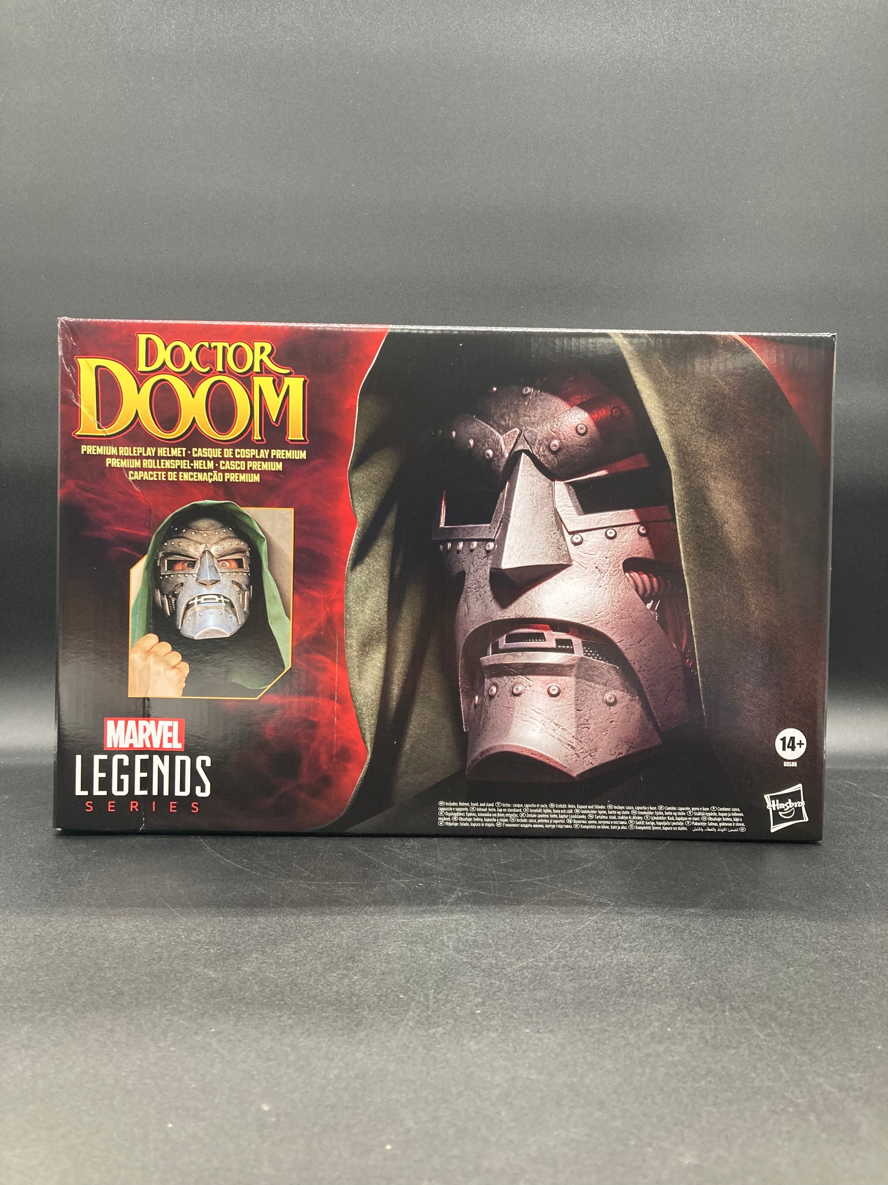 Doctor Doom Premium Roleplay Helmet Hasbro Marvel Legends 2025 Costume/Cosplay Accessory