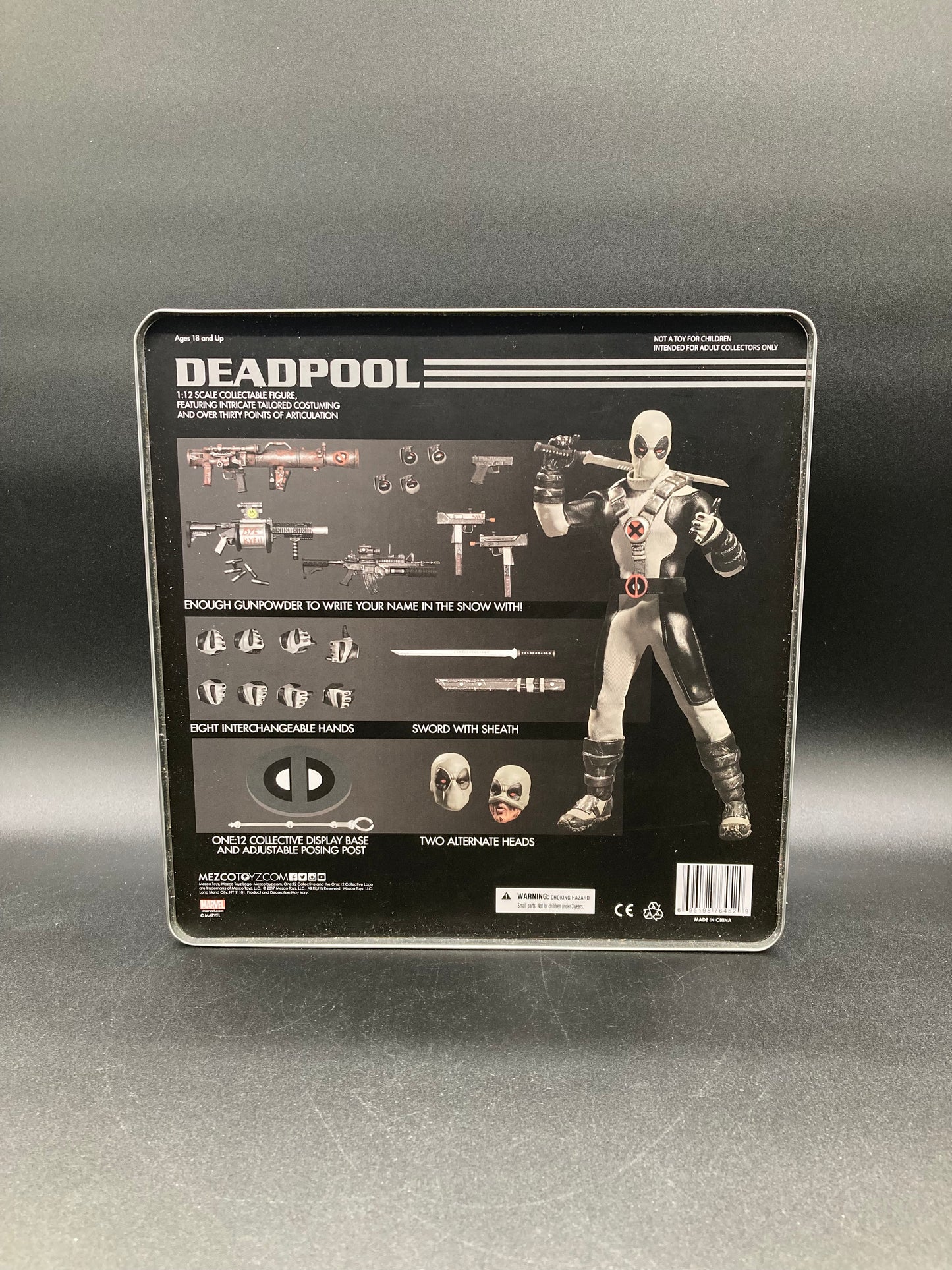 Deadpool X-Force One:12 Collective Mezco Marvel Action Figure PX Exclusive