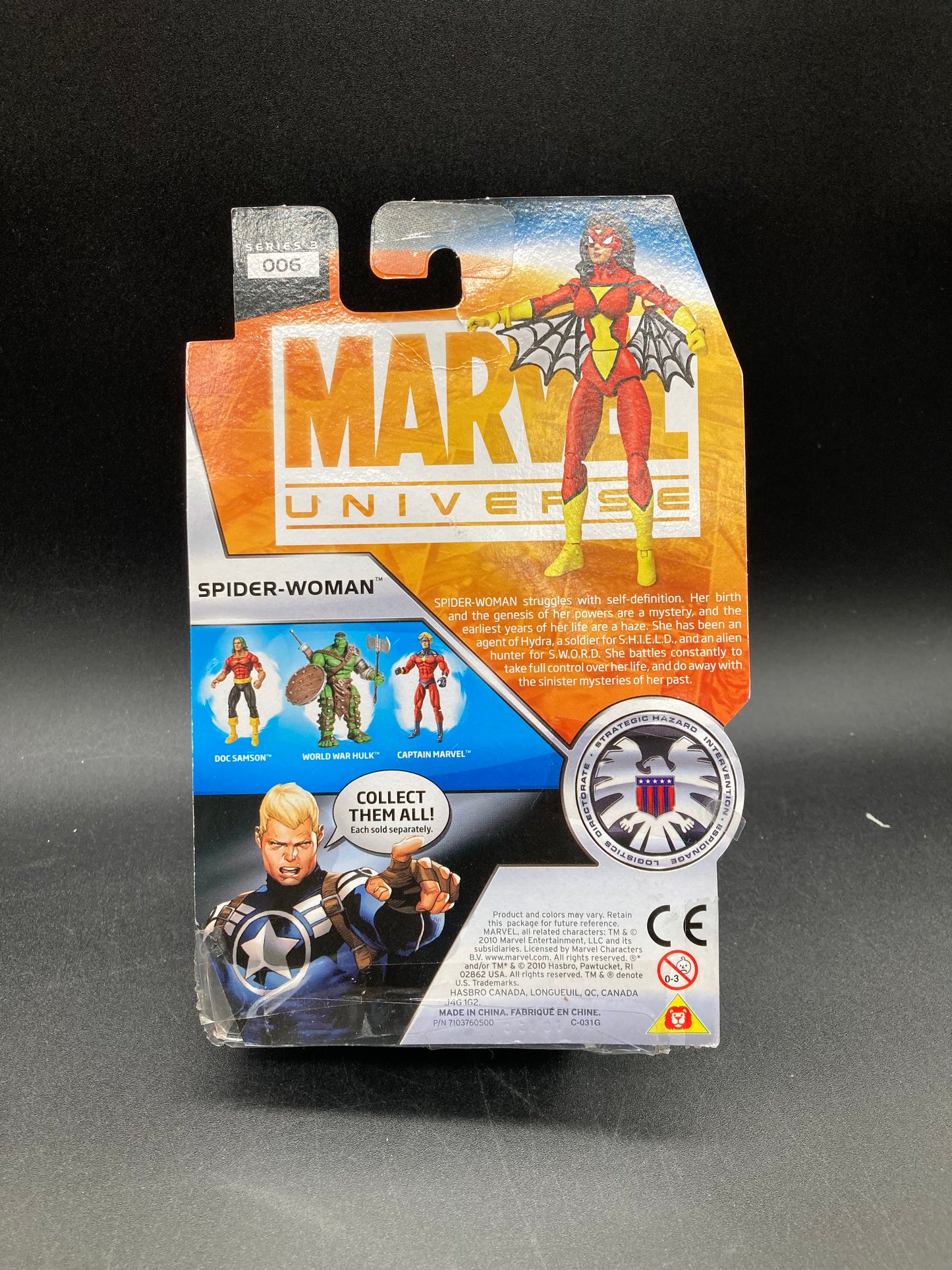Spider-Woman Marvel Universe 3.75 in. Action Figure Hasbro 2010