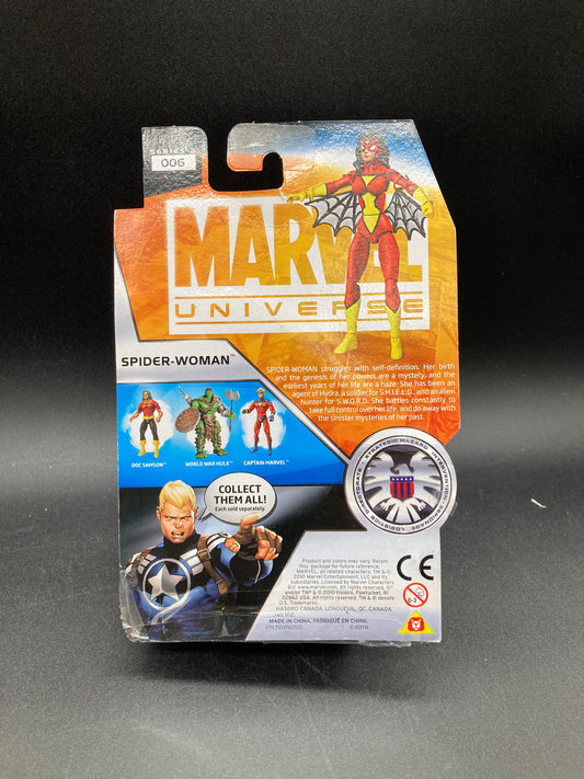 Spider-Woman Marvel Universe 3.75 in. Action Figure Hasbro 2010