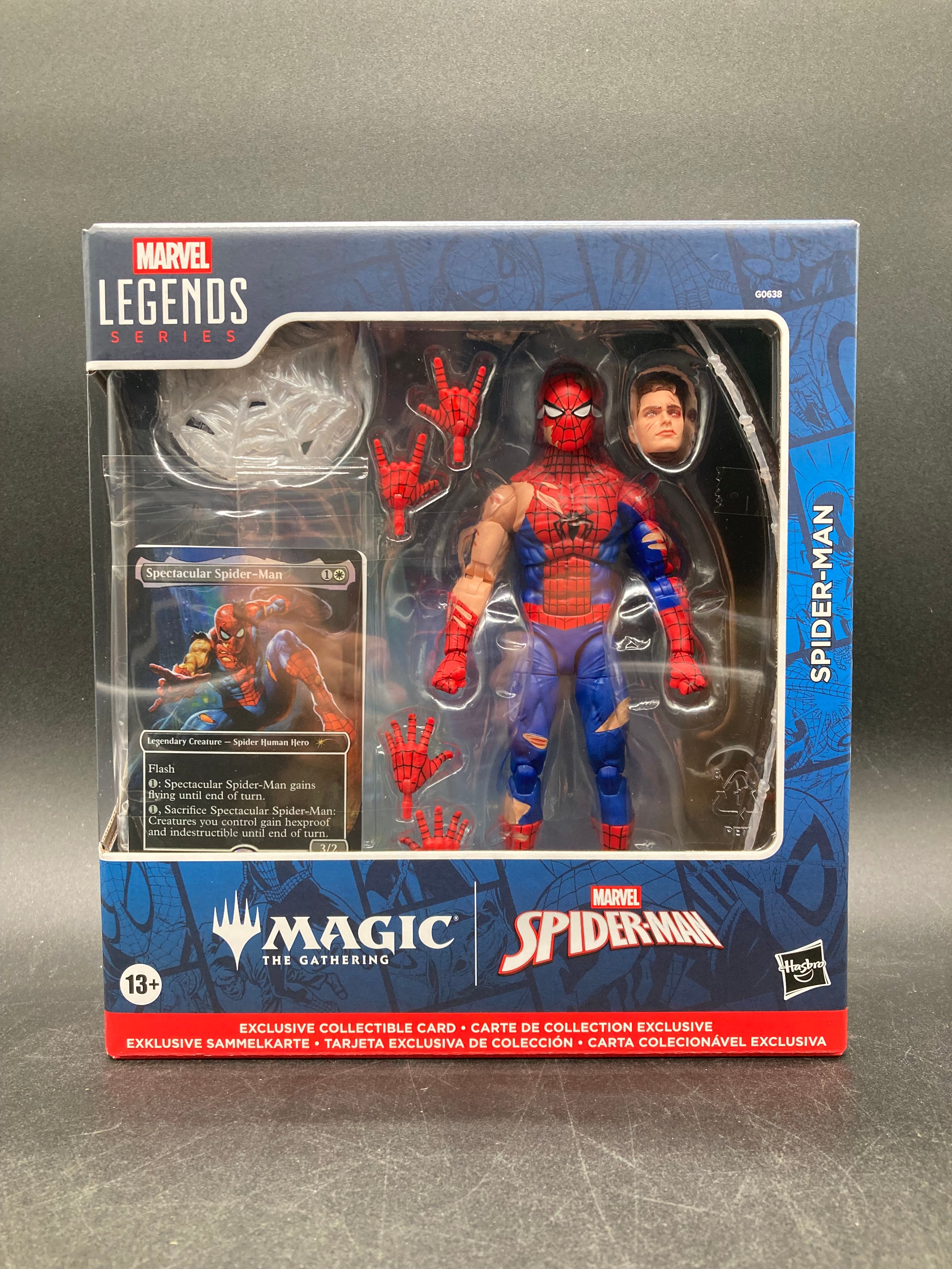 Spider-Man Magic The Gathering Marvel Legends Action Figure Hasbro 2025