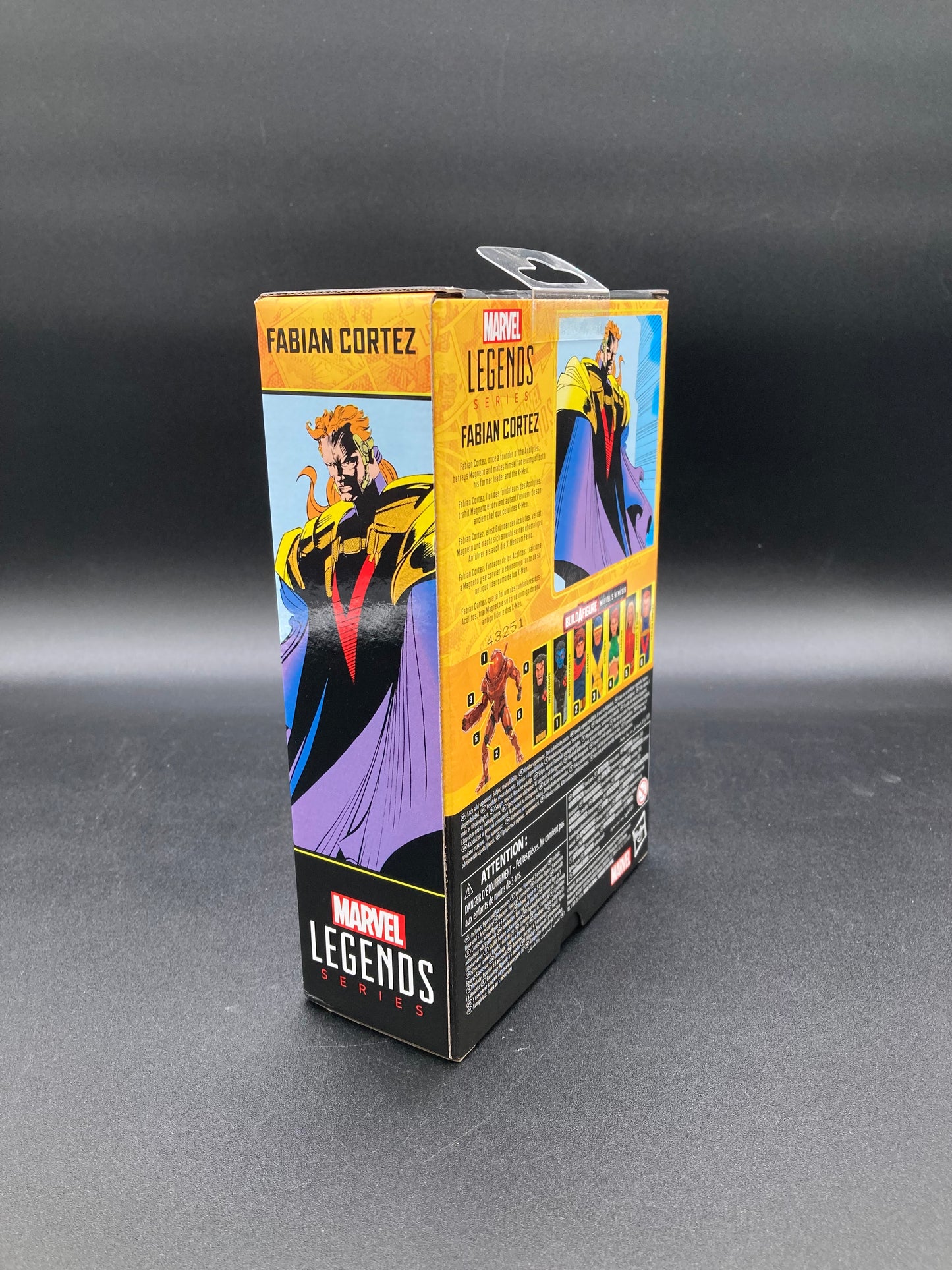 Fabian Cortez Hasbro Marvel Legends X-Men Figure Nemesis BAF 2025