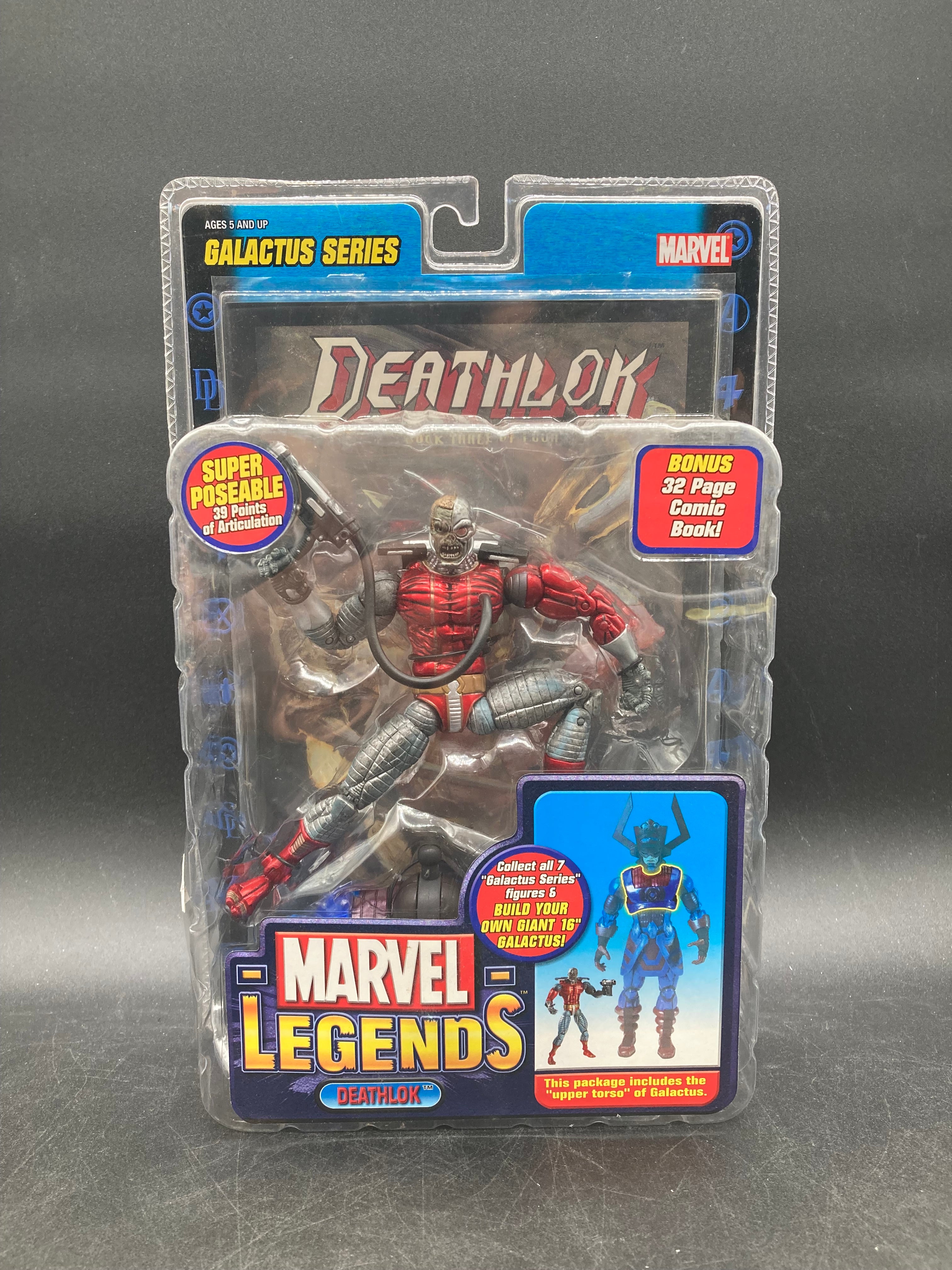 Deathlok Marvel Legends Galactus Series Action Figure Toybiz 2005