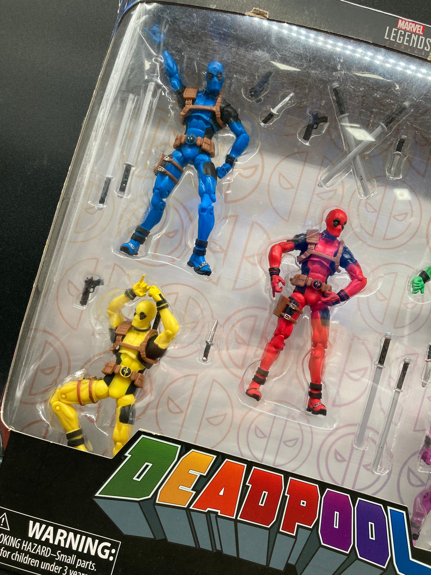 Deadpool “Help Wanted” Hasbro Marvel Legends Series 3.75in Figure Set 2017