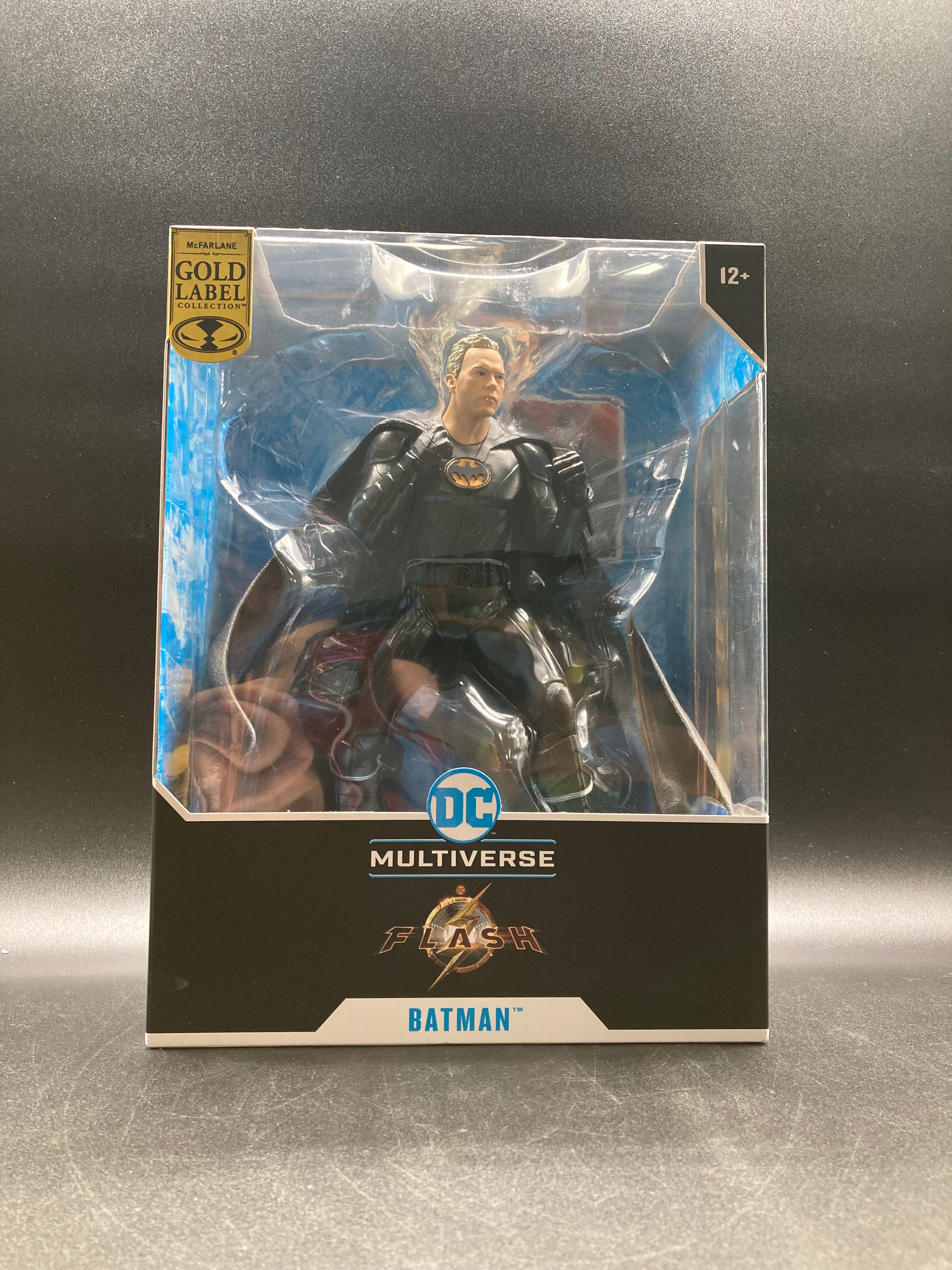 Batman (Unmasked)McFarlane DC Multiverse The Flash Gold Label Exclusive Statue 2023