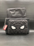 Loungefly Black & White Spider-Man Crossbody Messenger Bag