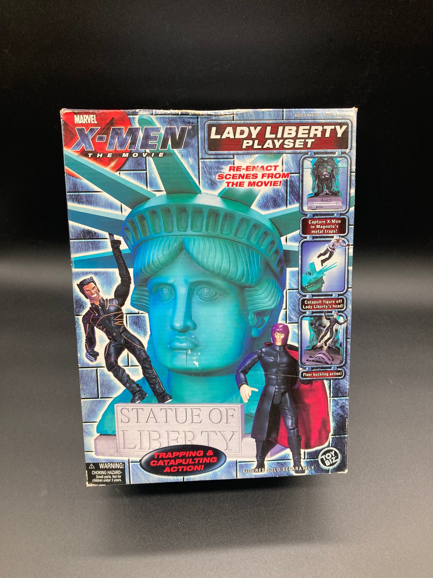 2000 Toybiz X-Men Lady Liberty Playset