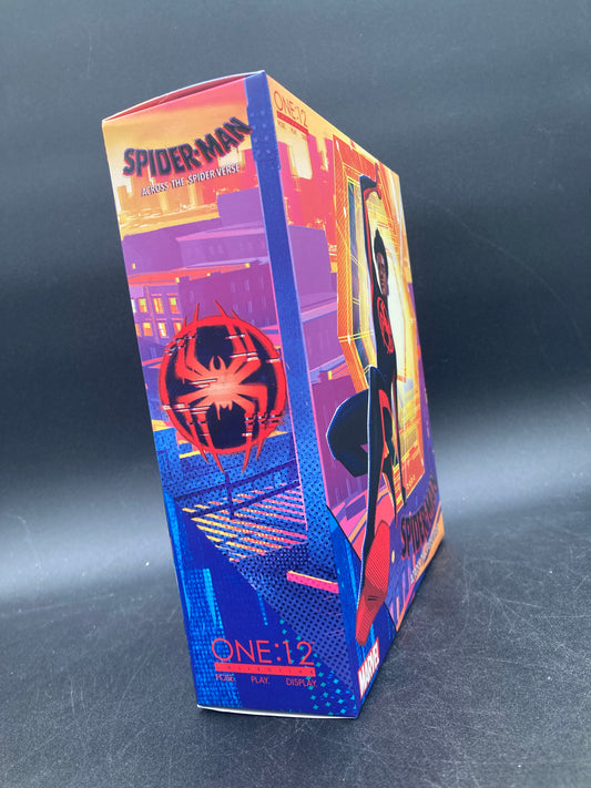 Miles Morales Spider-Man Across The Spider-Verse Action Figure Marvel Mezco Toyz One:12 Collective