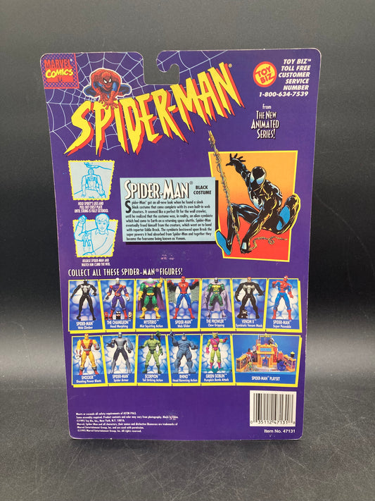 Black Suit Spider-Man Toybiz Spider-Man Animated Series Figure 1995