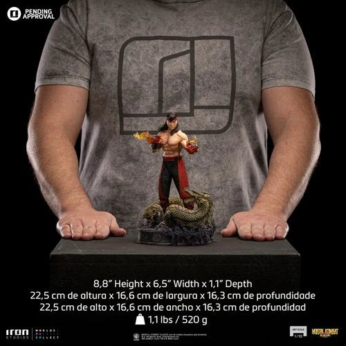 Liu Kang Mortal Kombat 1/10 Art Scale Limited Edition Statue Iron Studios