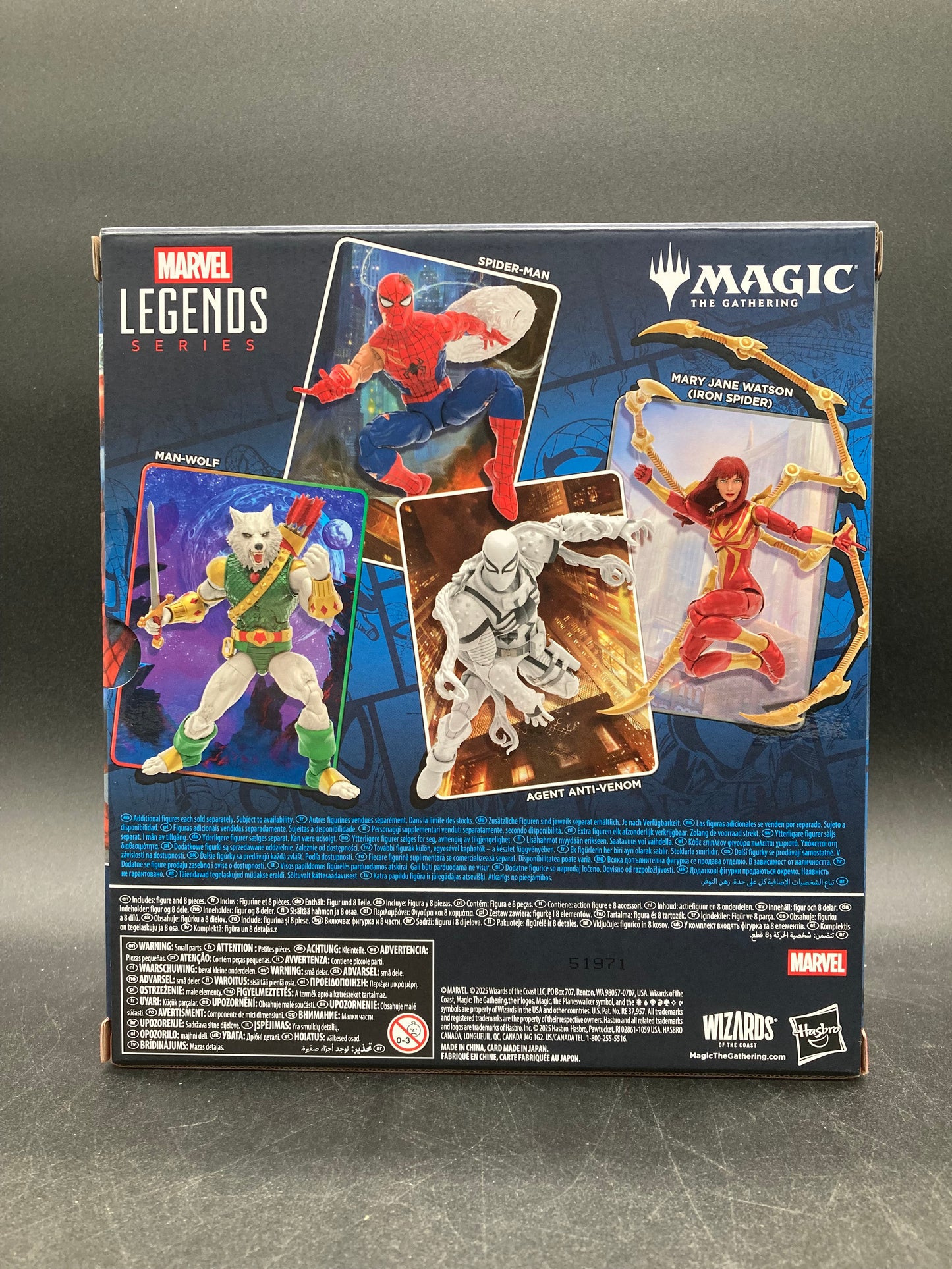 Spider-Man Magic The Gathering Marvel Legends Action Figure Hasbro 2025