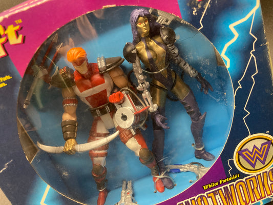 Shaft & Mother-One McFarlane Youngblood/Wetworks Figure Two-Pack Limited Edition Collectors Gift Set 1995