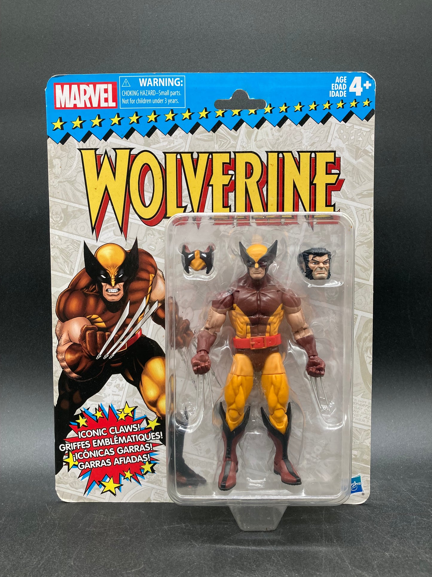Wolverine Retro Marvel Legends Action Figure Hasbro 2017