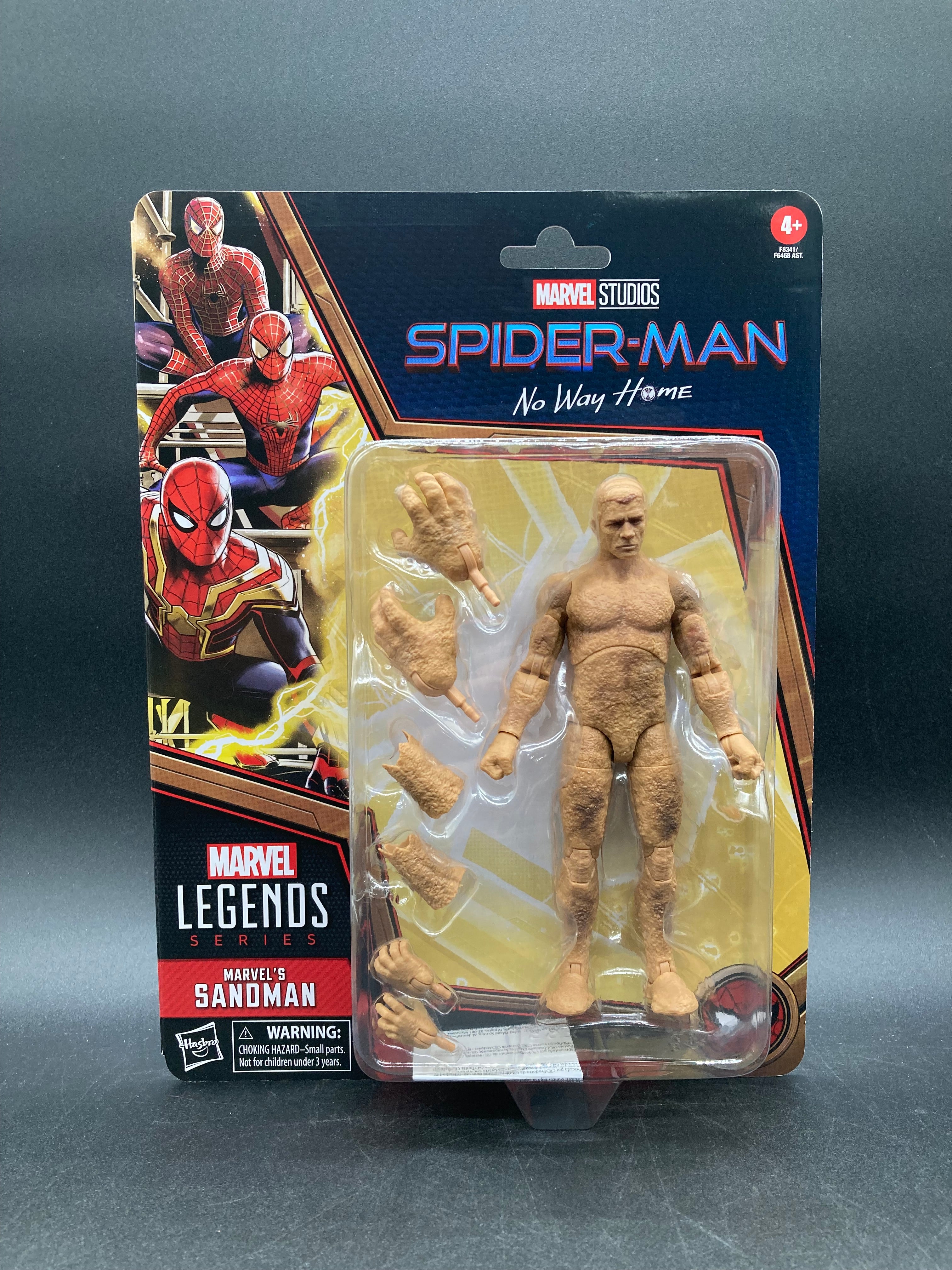 Sandman Spider-Man: No Way Home Marvel Legends Action Figure Hasbro 2023