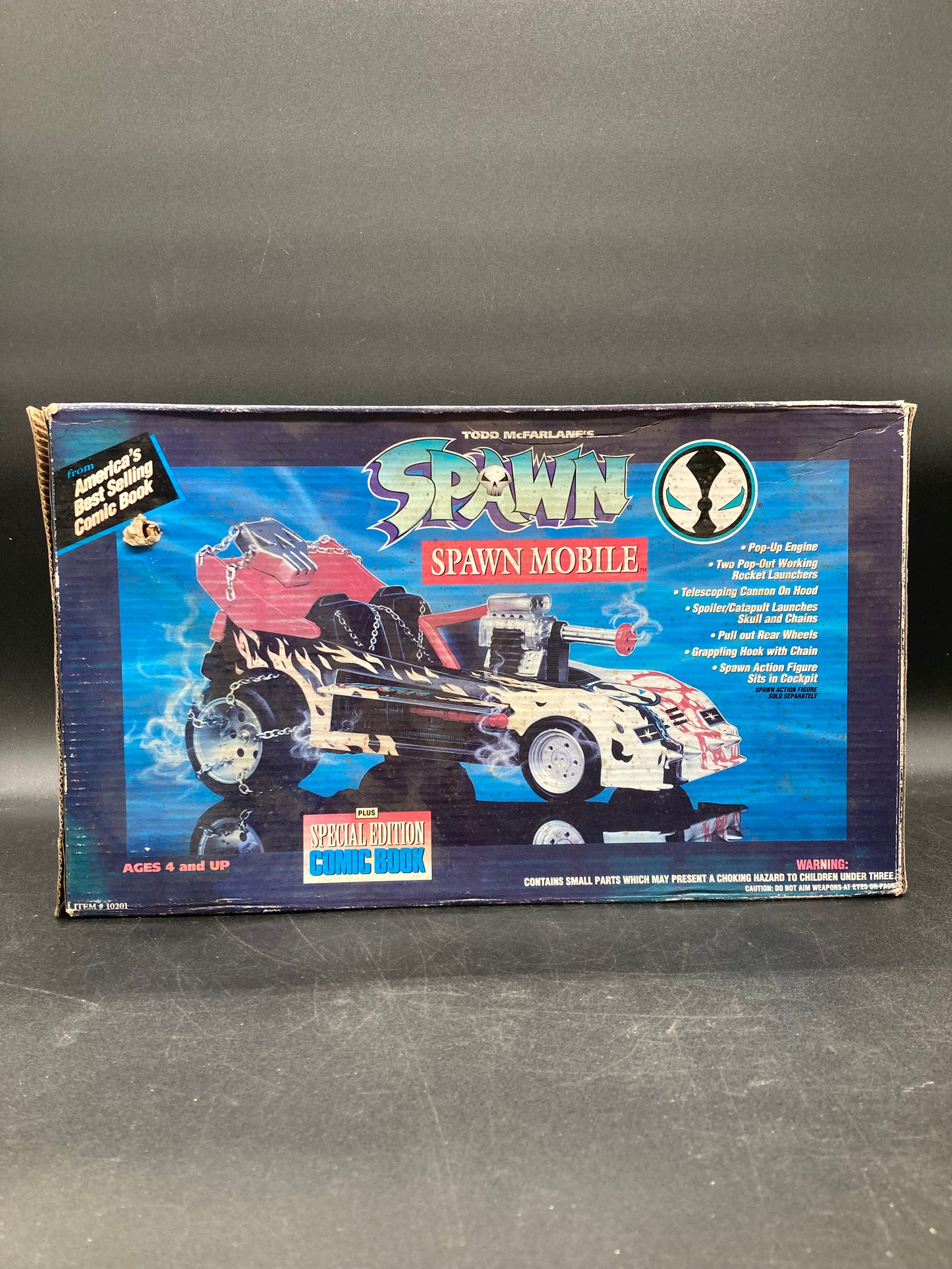 Spawn Mobile McFarlane Toys Figure Playset 1994 (Opened)